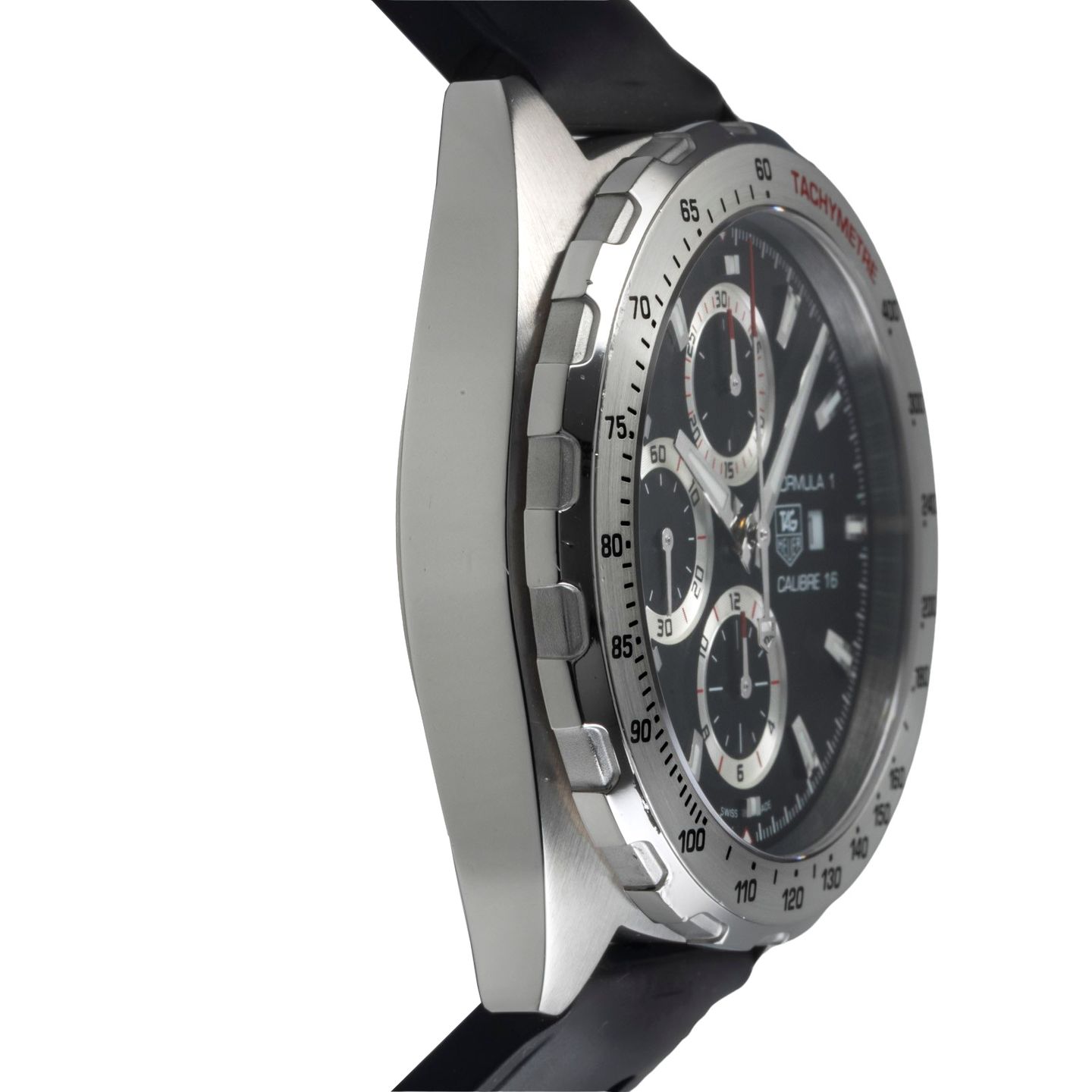 TAG Heuer Carrera Calibre HEUER 01 CAR201AA.BA0714 (Unknown (random serial)) - White dial 43 mm Steel case (7/8)