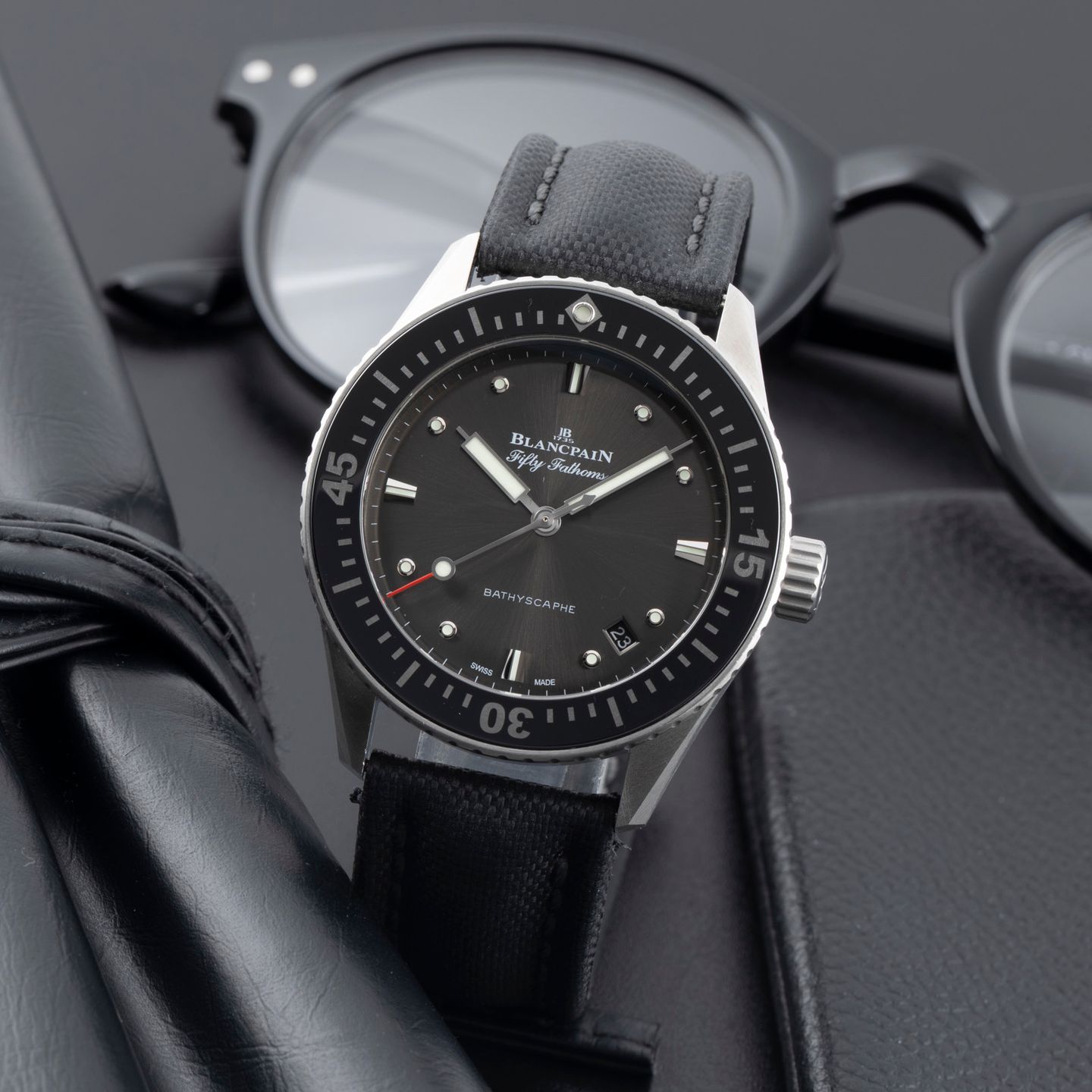 Blancpain Fifty Fathoms Bathyscaphe 5100B-1110-B52A - (1/8)