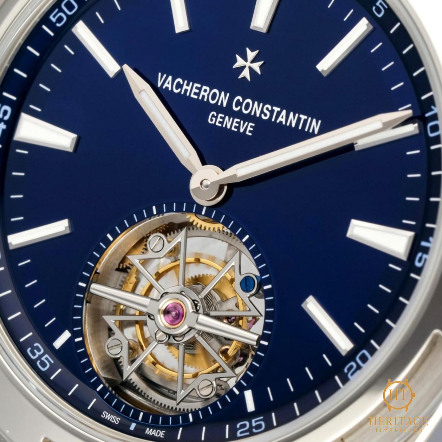 Vacheron Constantin Overseas 6000V/110A-B544 (2021) - Blue dial 43 mm Steel case (8/8)