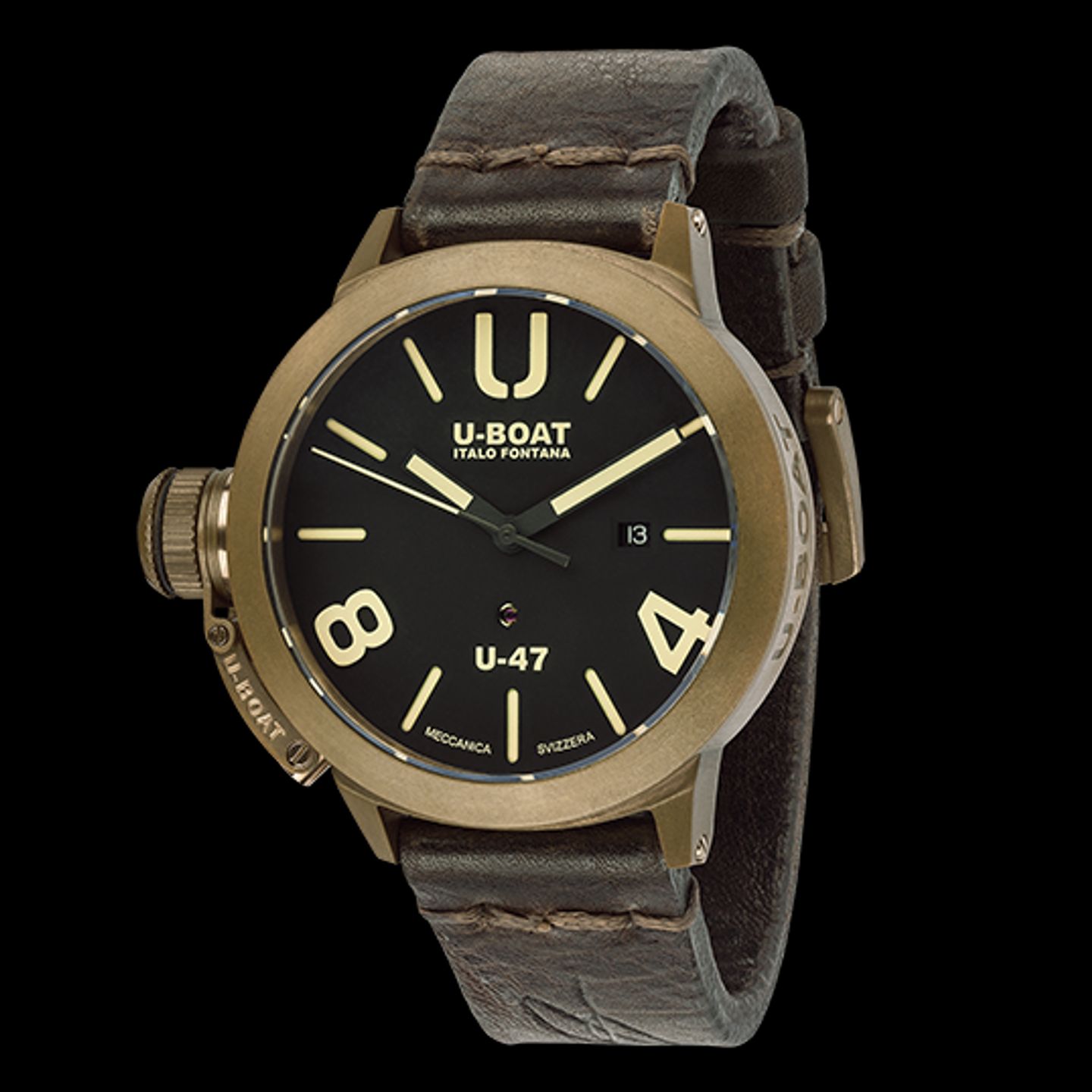 U-Boat Classico 7797 (2022) - Black dial 47 mm Bronze case (1/1)