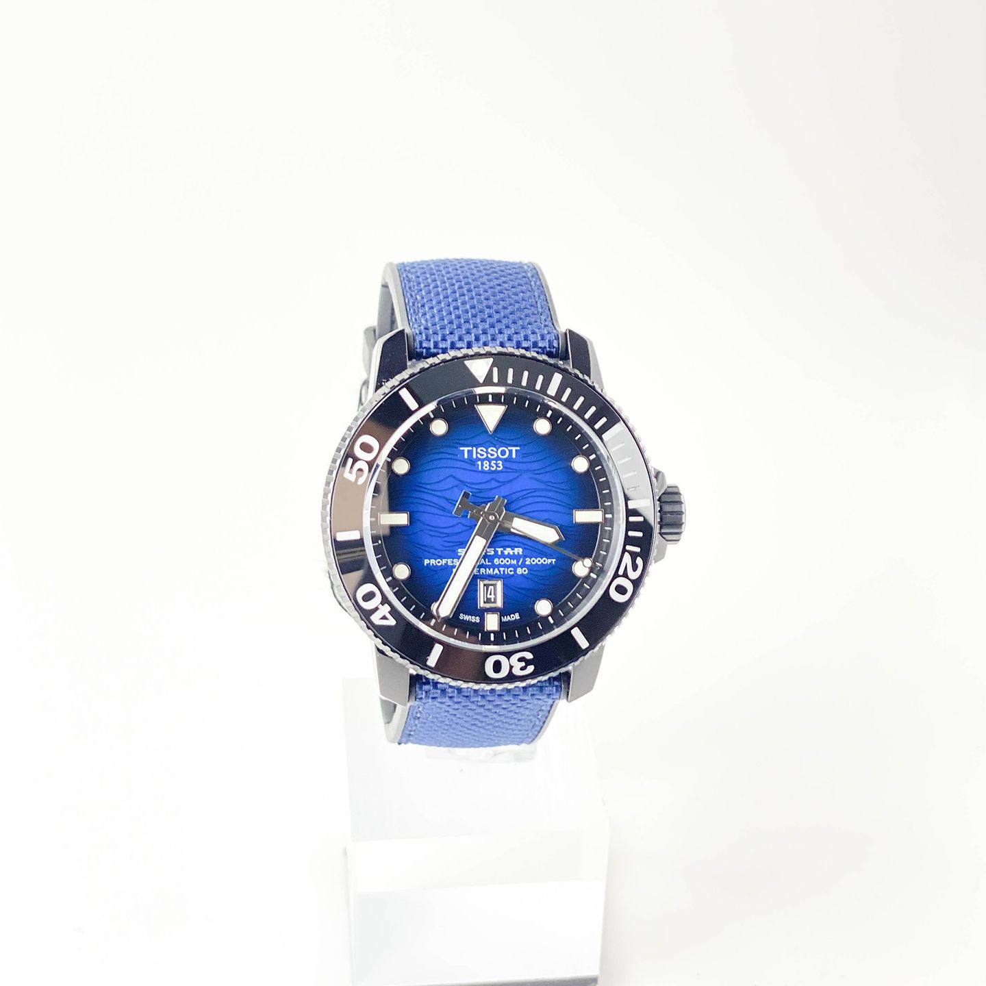 Tissot Seastar T120.607.37.041.00 (2024) - Blauw wijzerplaat 46mm Staal (4/5)