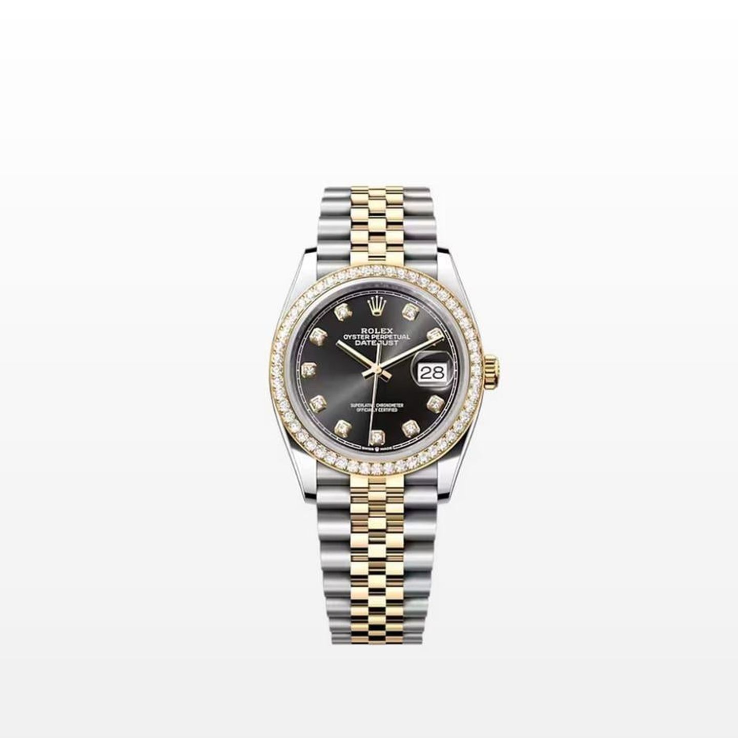 Rolex Datejust 126283RBR (2025) - 44mm Goud/Staal (2/10)
