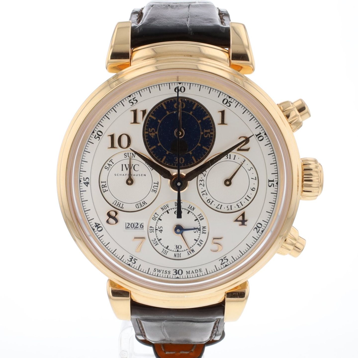 IWC Da Vinci Perpetual Calendar IW392101 (2019) - Silver dial 43 mm Red Gold case (1/4)
