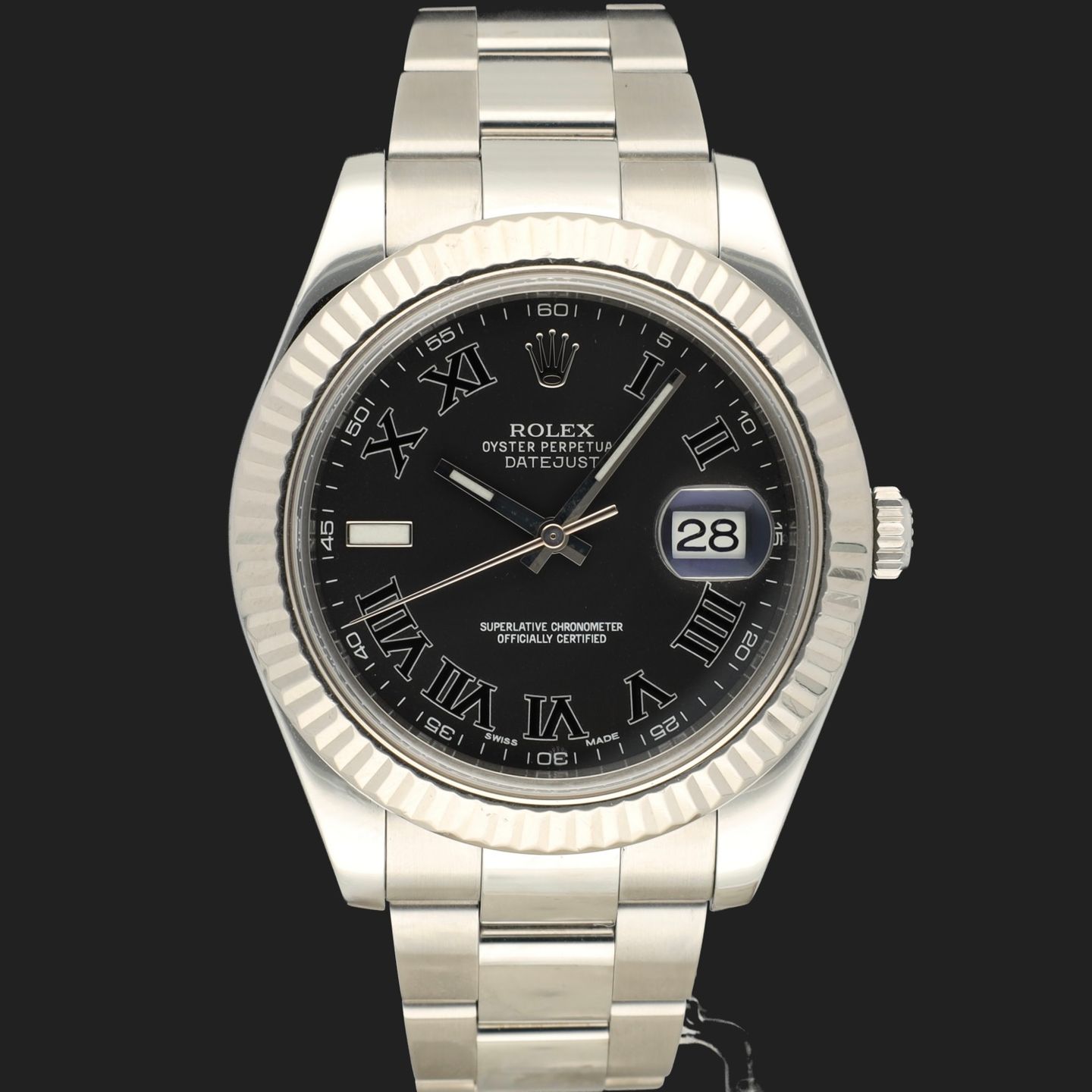 Rolex Datejust II 116334 (2011) - 41 mm Steel case (3/8)