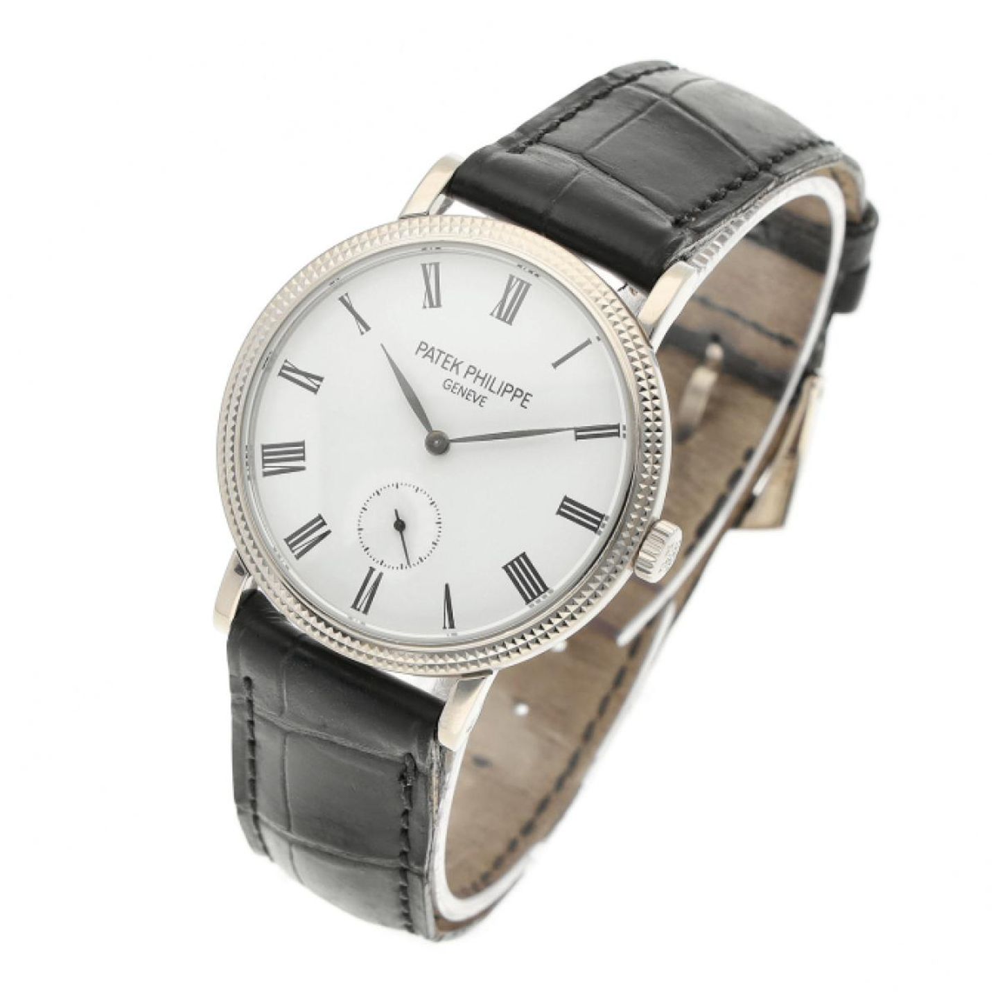 Patek Philippe Calatrava 7119G-010 (2010) - White dial 31 mm White Gold case (2/5)