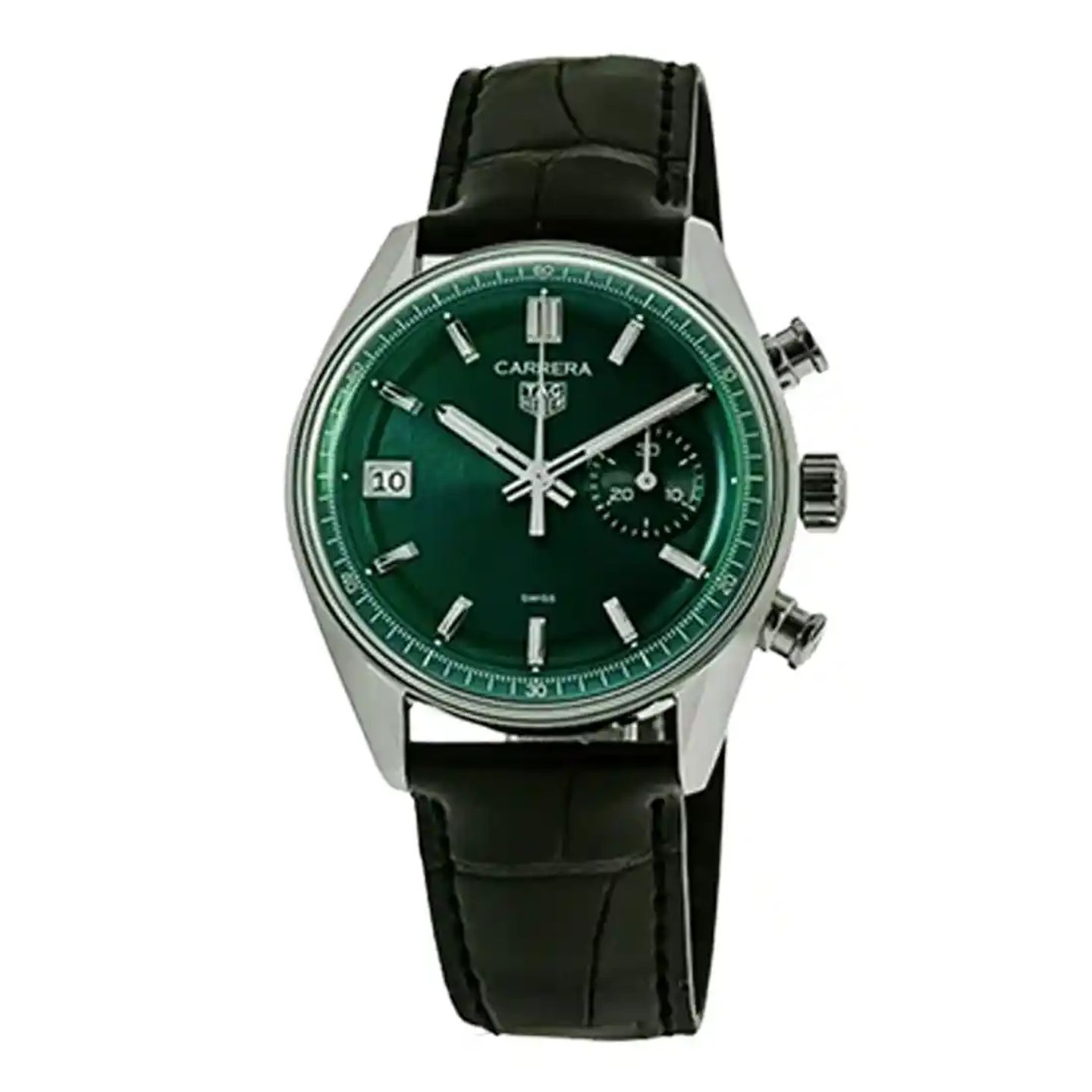 TAG Heuer Carrera CBS2211.FC6545 (2025) - Green dial 39 mm Steel case (3/3)