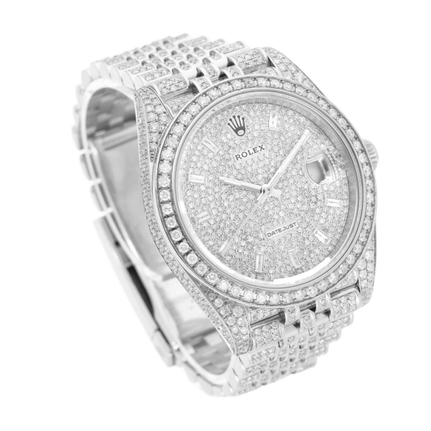 Rolex Datejust 41 126300 (2021) - Diamond dial 41 mm Steel case (3/5)