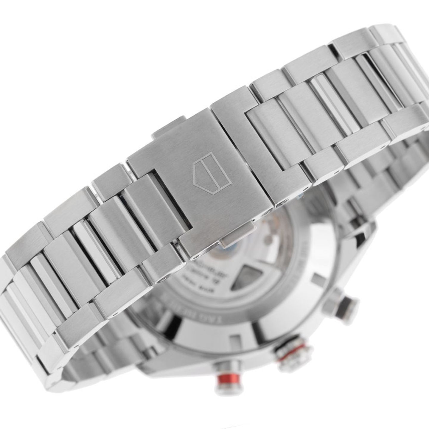 TAG Heuer Carrera Calibre 16 CBN2A1AA.BA0643 (2026) - Black dial 44 mm Steel case (7/8)