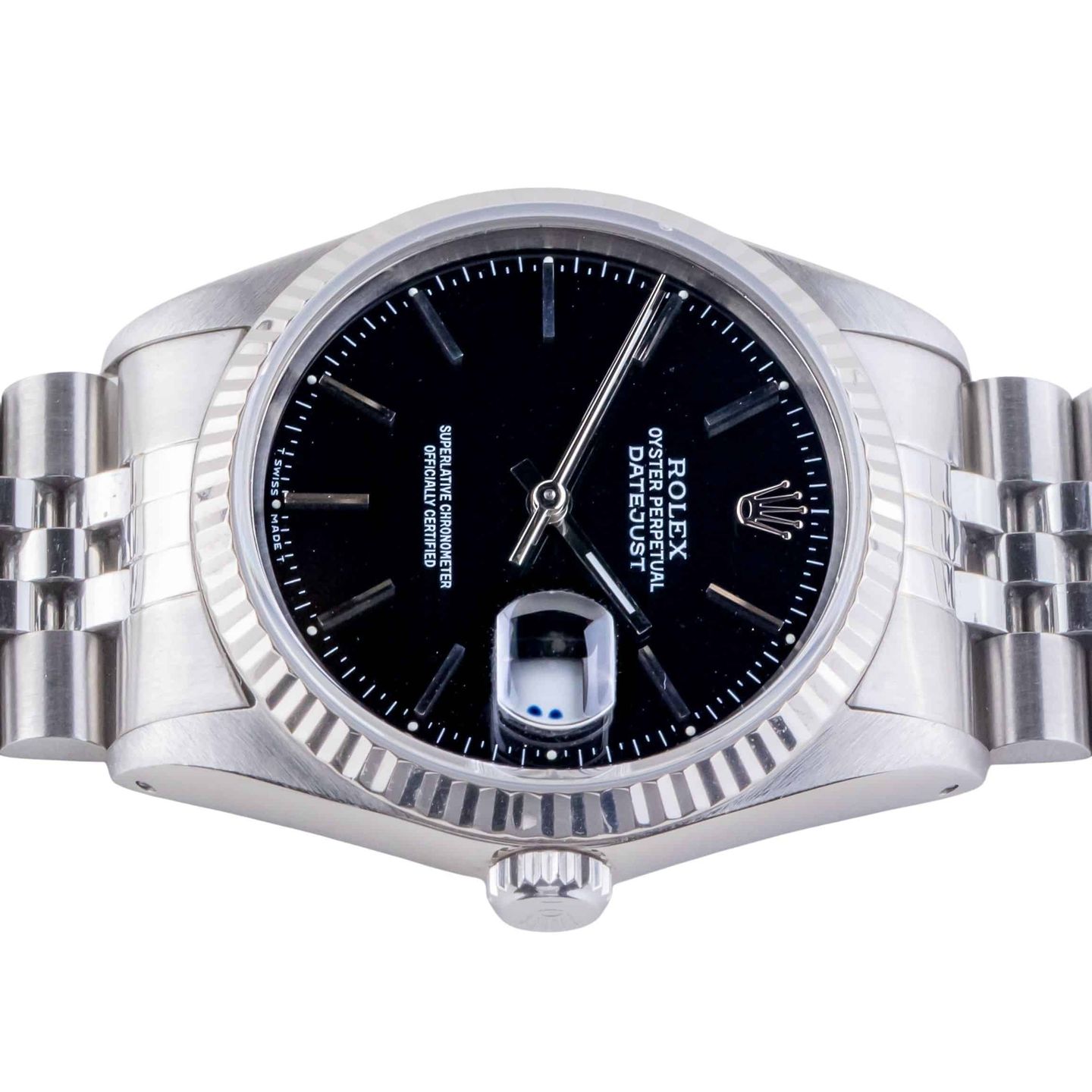 Rolex Datejust 36 16234 (1988) - 36 mm Steel case (5/8)