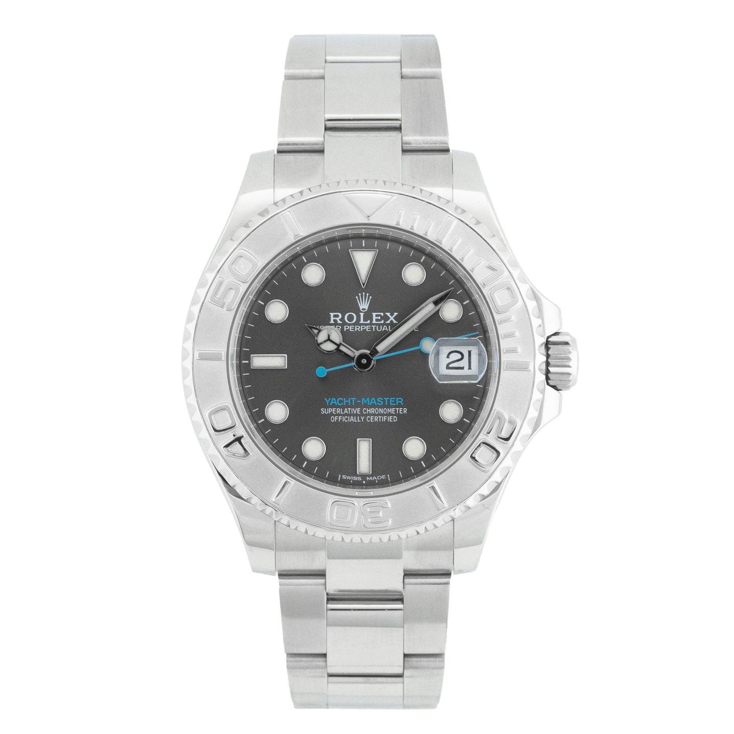 Rolex Yacht-Master 37 268622 (2017) - 37mm Staal (1/5)