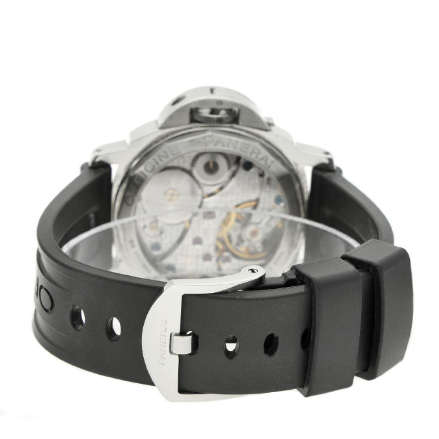 Panerai Luminor Marina PAM00111 (2004) - Black dial 44 mm Steel case (4/5)