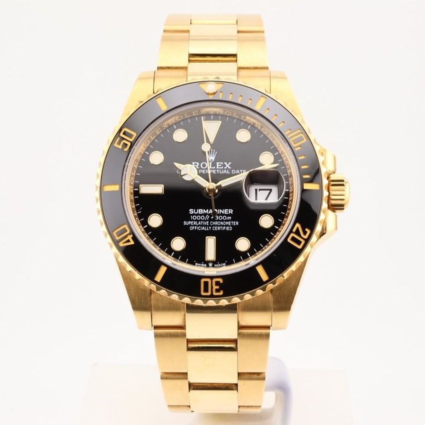 Rolex Submariner Date 126618LN (2023) - Zwart wijzerplaat 41mm Geelgoud (1/1)