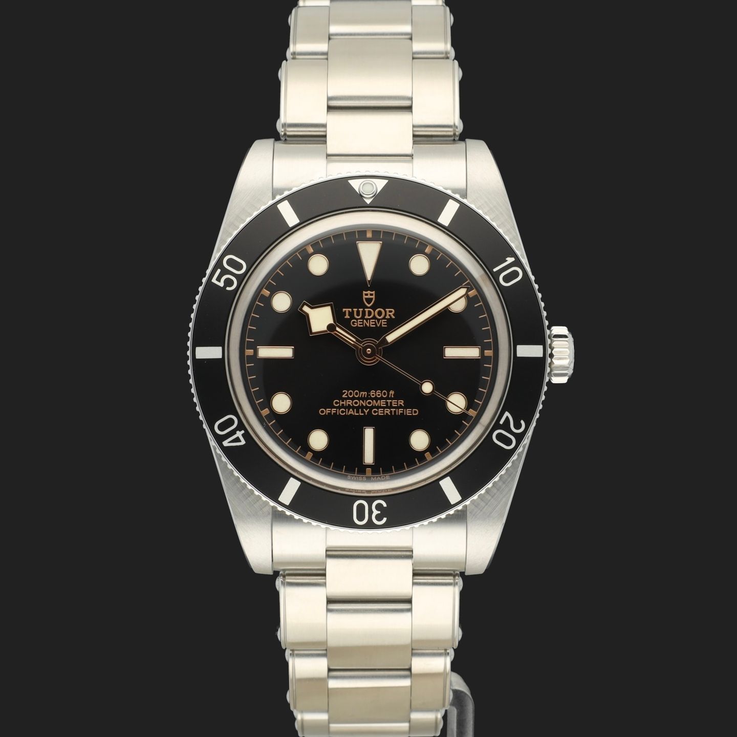 Tudor Black Bay 54 79000N (2026) - Black dial 37 mm Steel case (3/8)