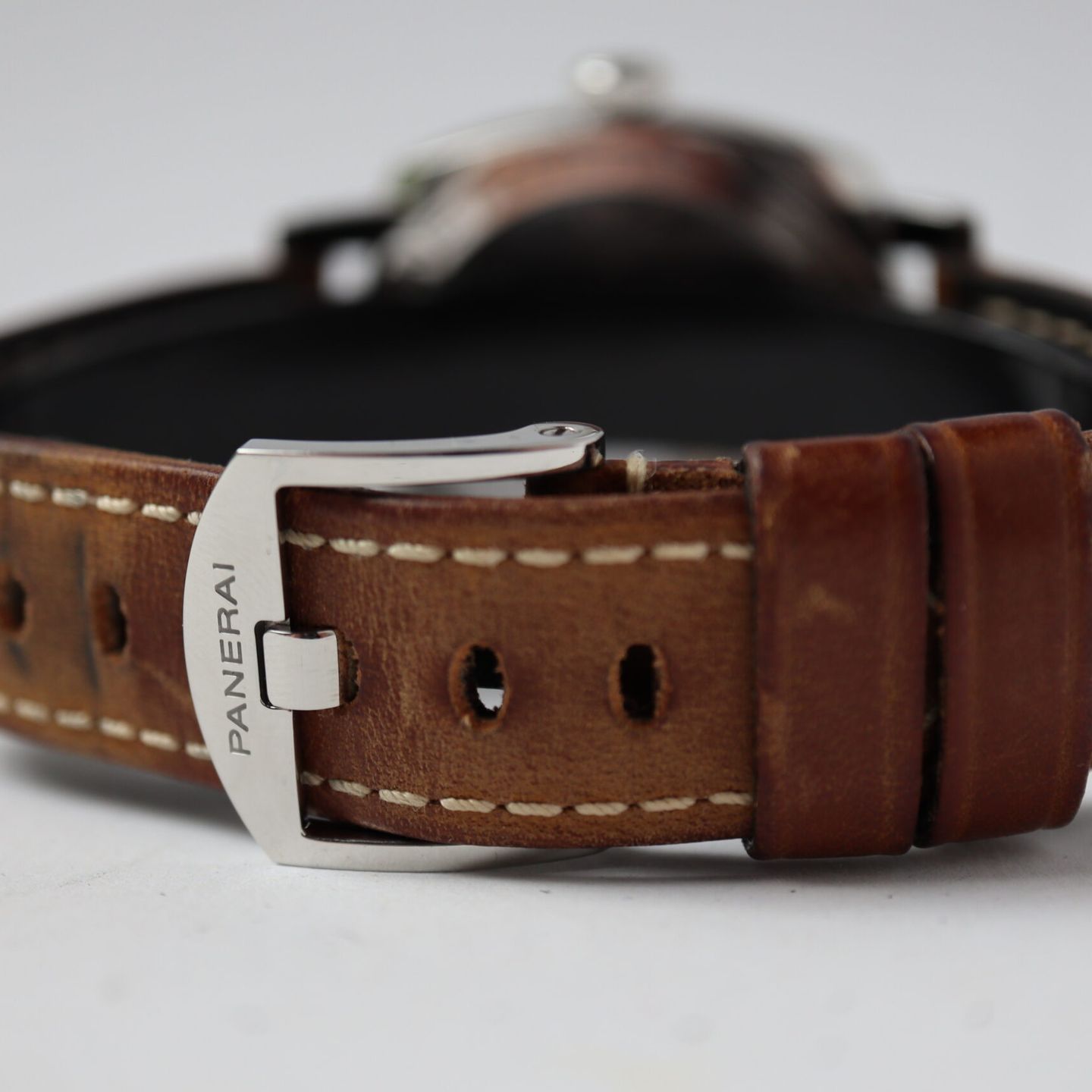 Panerai Radiomir 1940 3 Days Automatic PAM00655 (2016) - Wit wijzerplaat 42mm Staal (5/8)