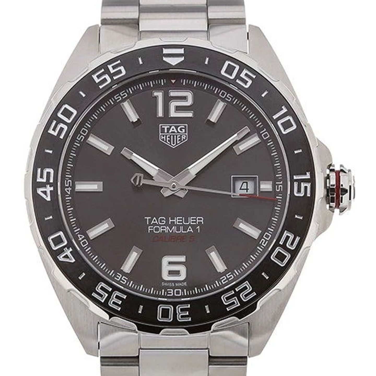 TAG Heuer Formula 1 Calibre 5 WAZ2011.BA0842 (2025) - Grey dial 43 mm Steel case (2/4)