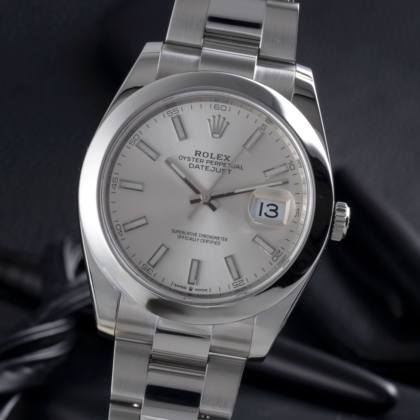 Rolex Datejust 41 126300 (Onbekend (willekeurig serienummer)) - 41mm Staal (3/8)