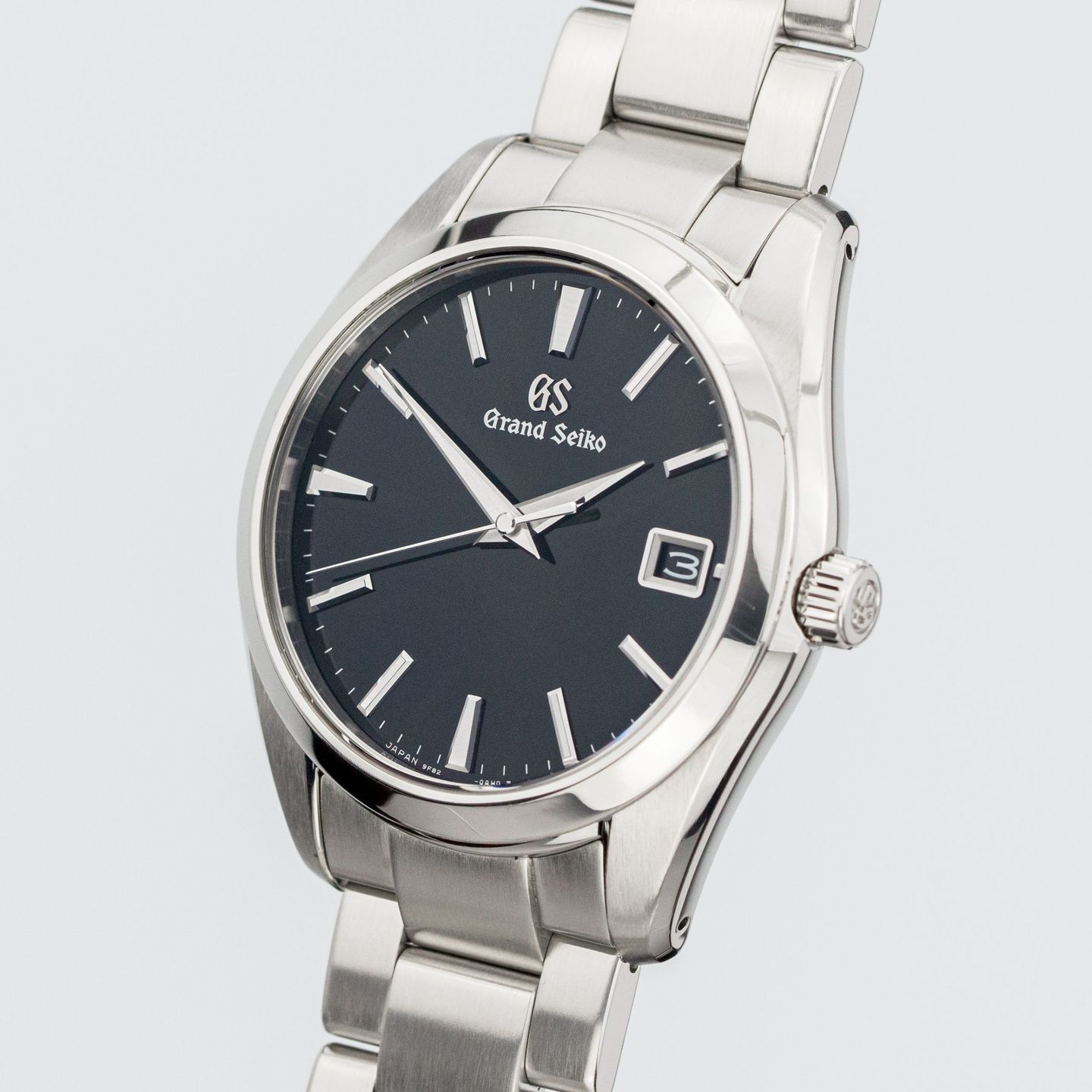 Grand Seiko Heritage Collection SBGV223 (2018) - Black dial 47 mm Steel case (1/8)
