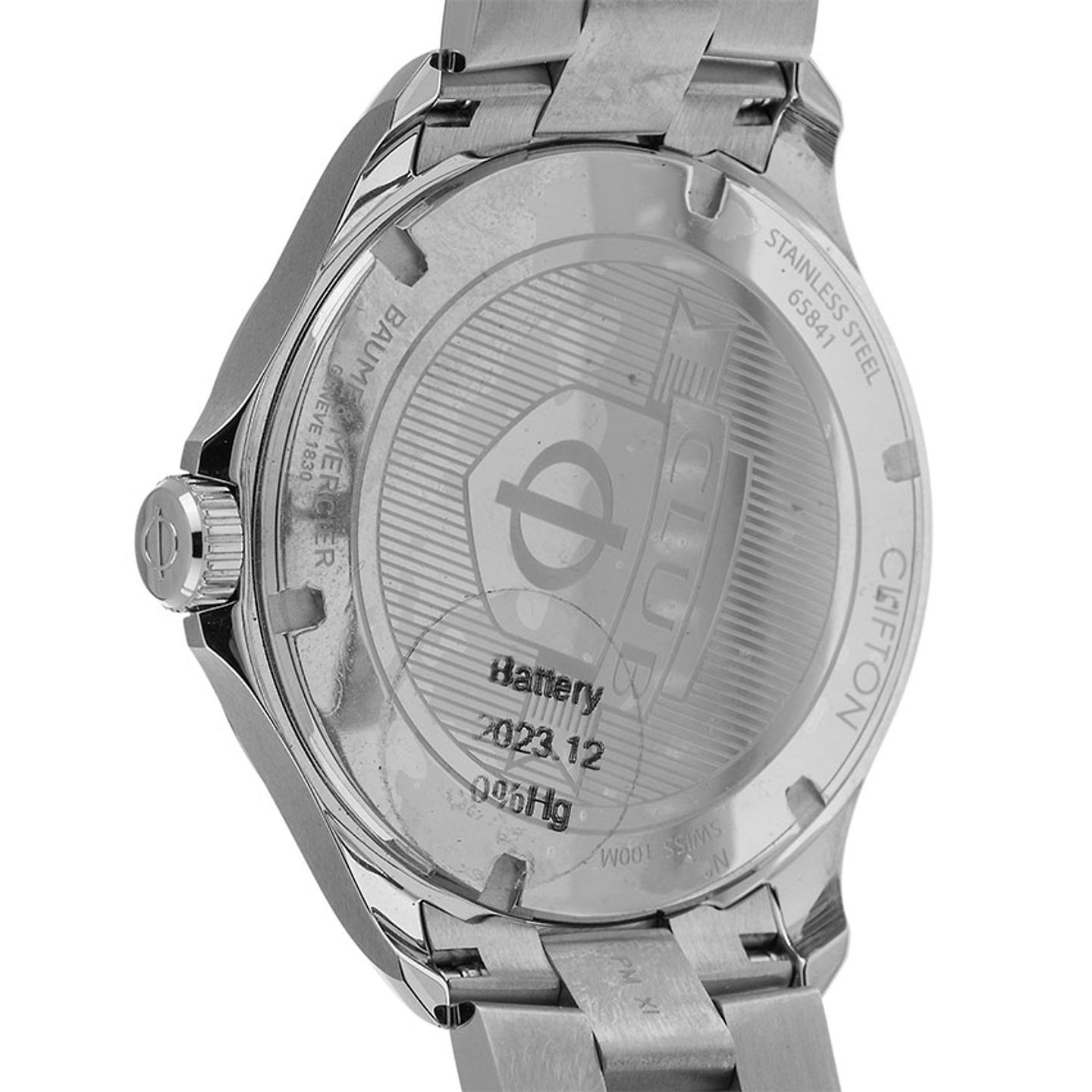 Baume & Mercier Clifton M0A10413 (2023) - Blauw wijzerplaat 42mm Staal (5/7)