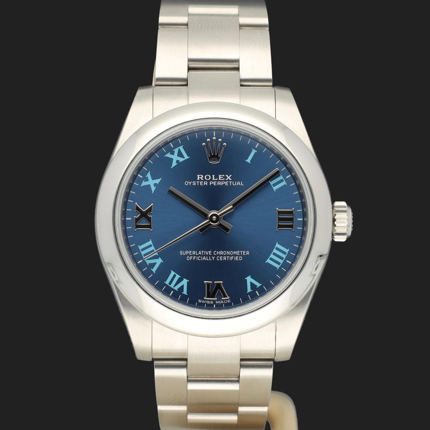 Rolex Oyster Perpetual 31 177200 (2017) - 31mm Staal (3/8)