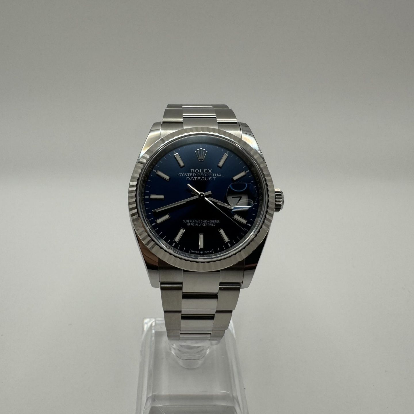 Rolex Datejust 36 126234 (2024) - Blue dial 36 mm Steel case (8/8)