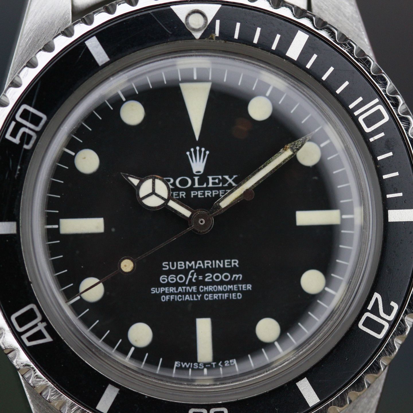 Rolex Submariner No Date 5512 (1970) - Black dial 40 mm Steel case (2/8)