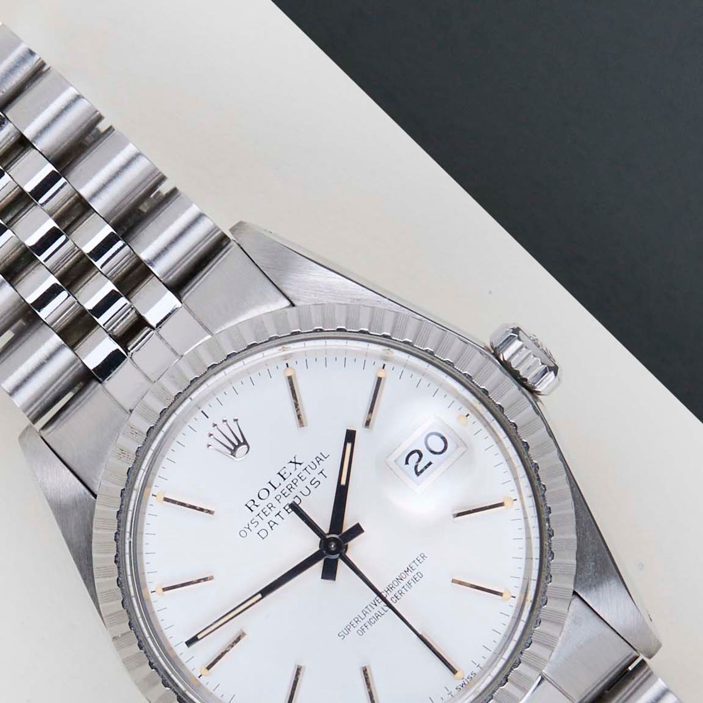 Rolex Datejust 36 16030 (1983) - 36 mm Steel case (3/8)