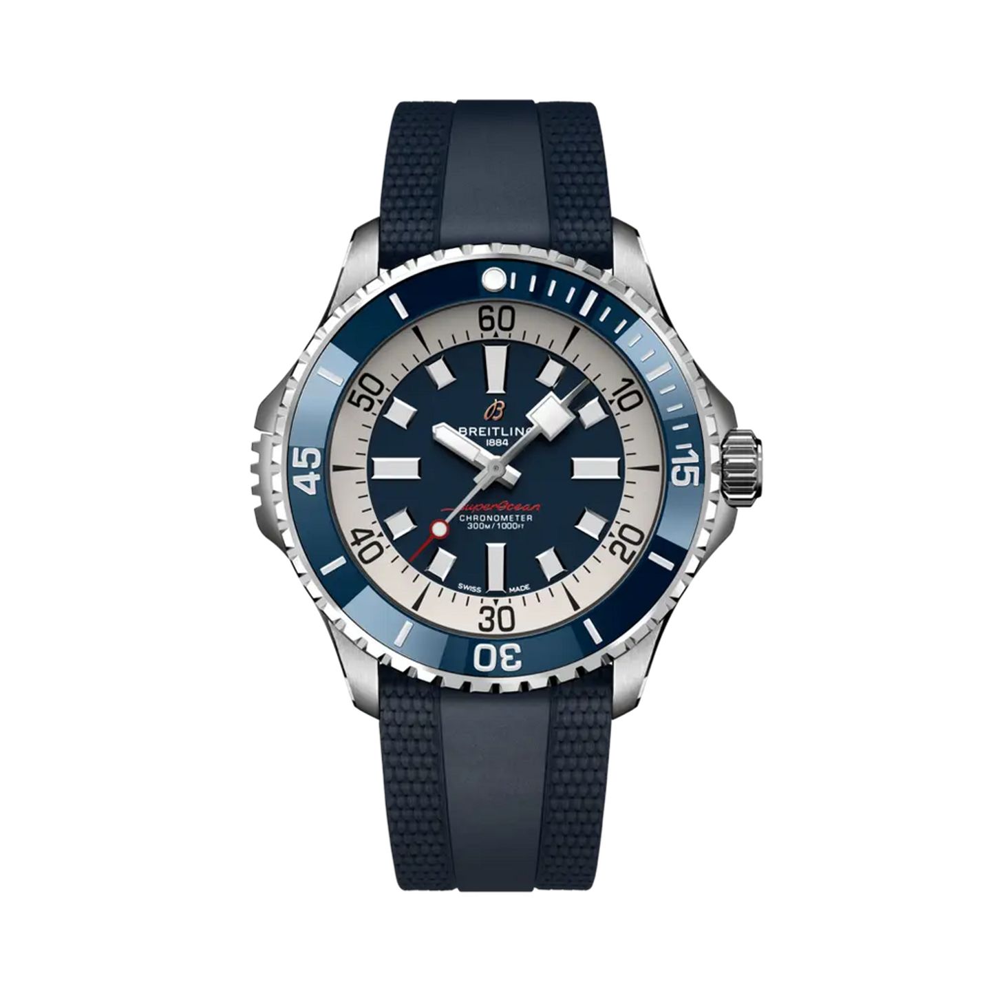 Breitling Superocean A17378E71C1S1 (2025) - Blue dial 46 mm Steel case (1/1)
