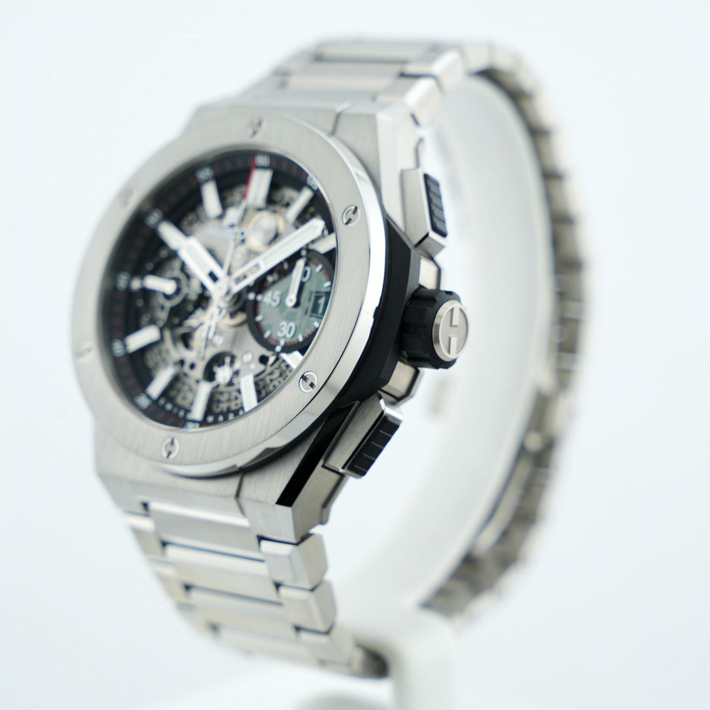 Hublot Big Bang 451.NX.1170.NX (2021) - Transparent dial 42 mm Titanium case (5/24)