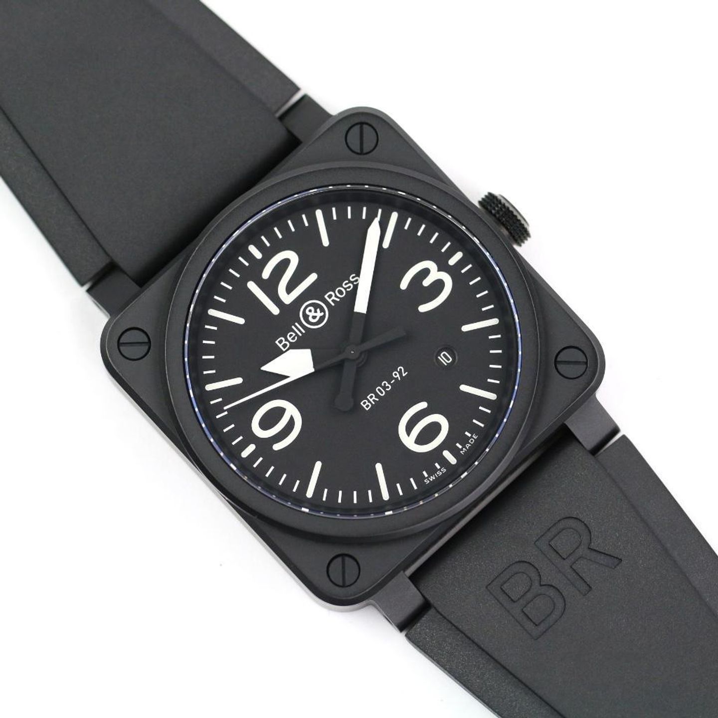 Bell & Ross BR 03 BR03-92 (2023) - Black dial 42 mm Ceramic case (4/6)