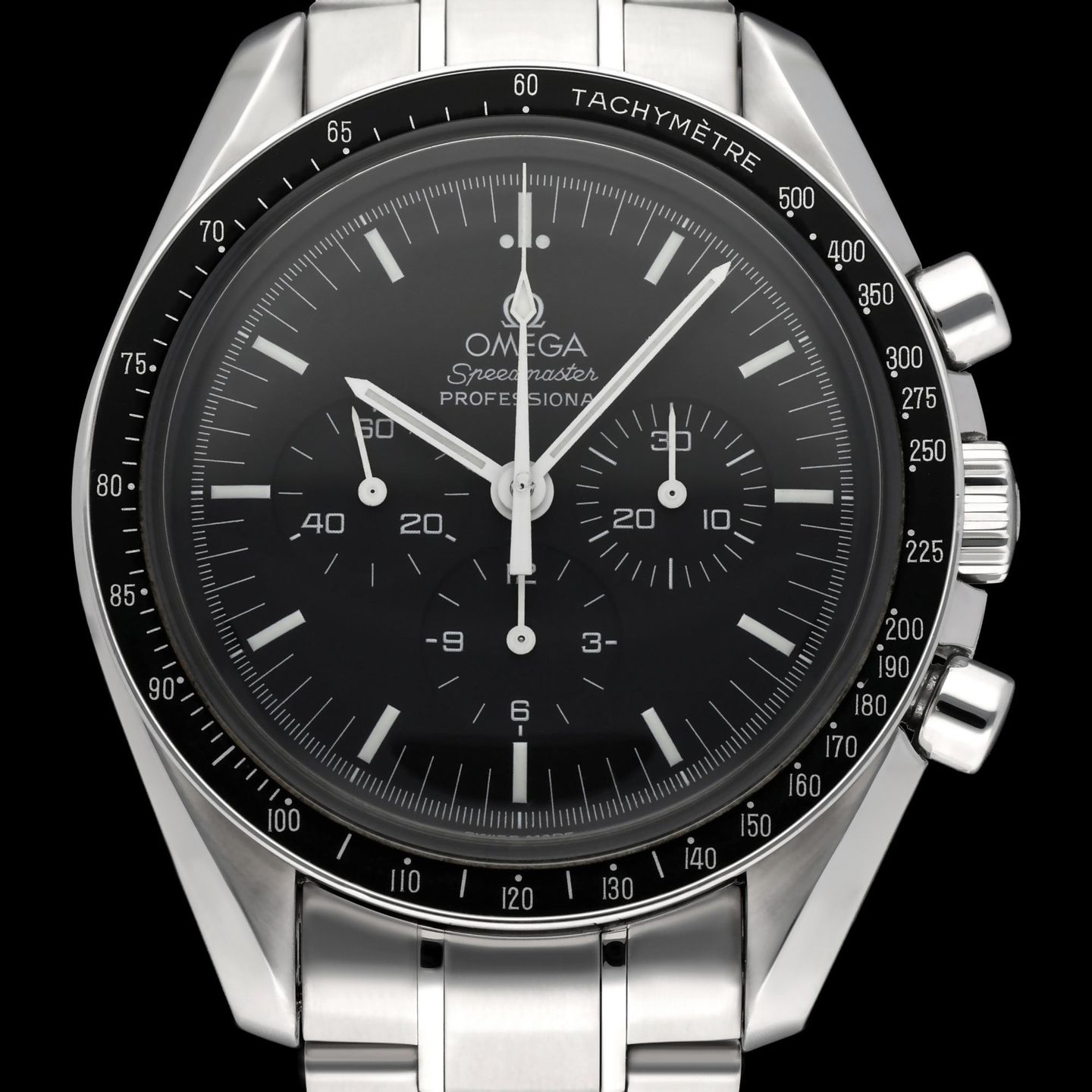 Omega Speedmaster Professional Moonwatch 3570.50.00 (2000) - Black dial 42 mm Steel case (1/8)