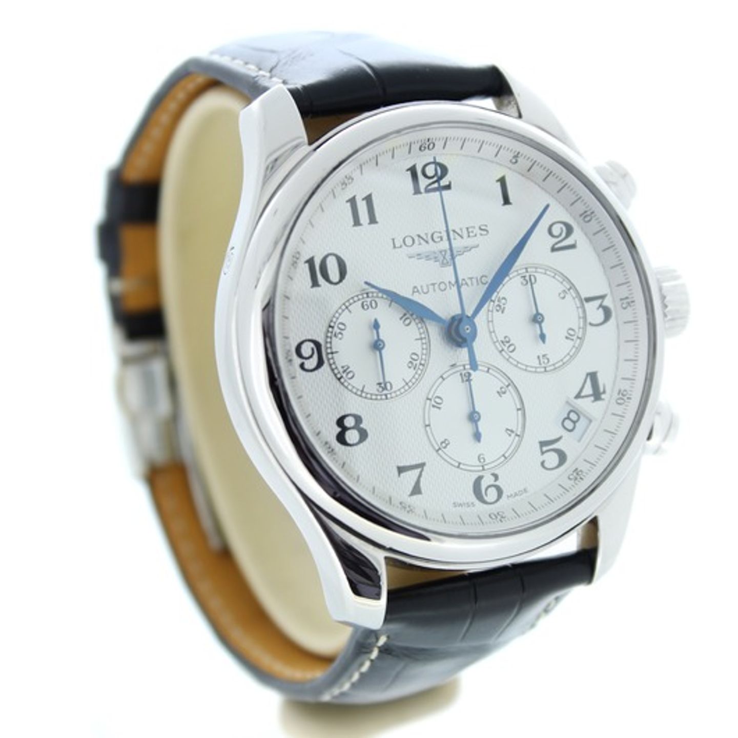 Longines Master Collection L2.693.4 (2007) - White dial 44 mm Steel case (6/7)