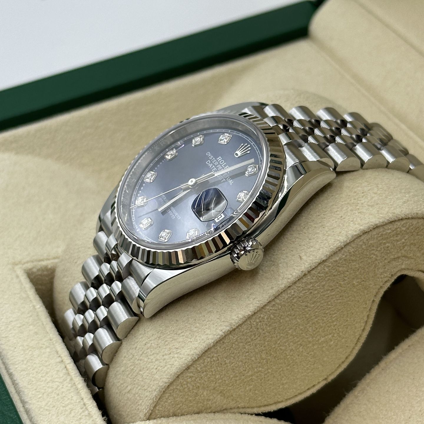 Rolex Datejust 36 126234 (2024) - Blue dial 36 mm Steel case (6/8)