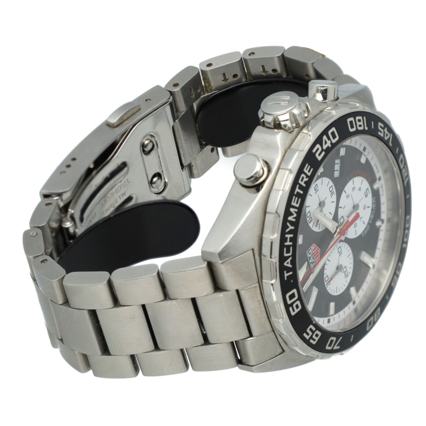 TAG Heuer Formula 1 Quartz CAZ101E (2019) - Zwart wijzerplaat 43mm Staal (4/7)