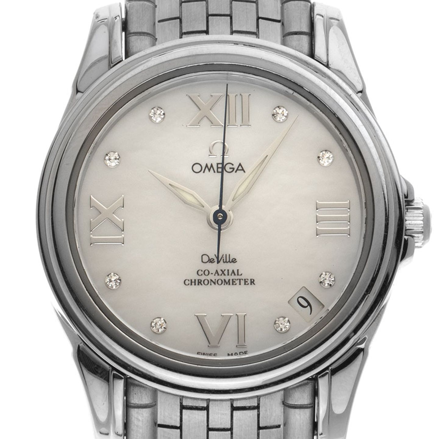 Omega De Ville 4581.75.00 (2010) - Zilver wijzerplaat 33mm Staal (1/7)