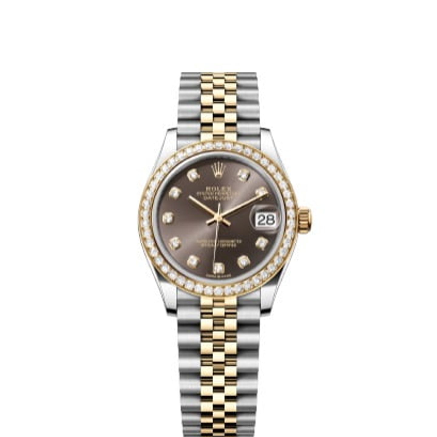 Rolex Datejust 31 278383RBR (2020) - Zilver wijzerplaat 31mm Staal (1/5)