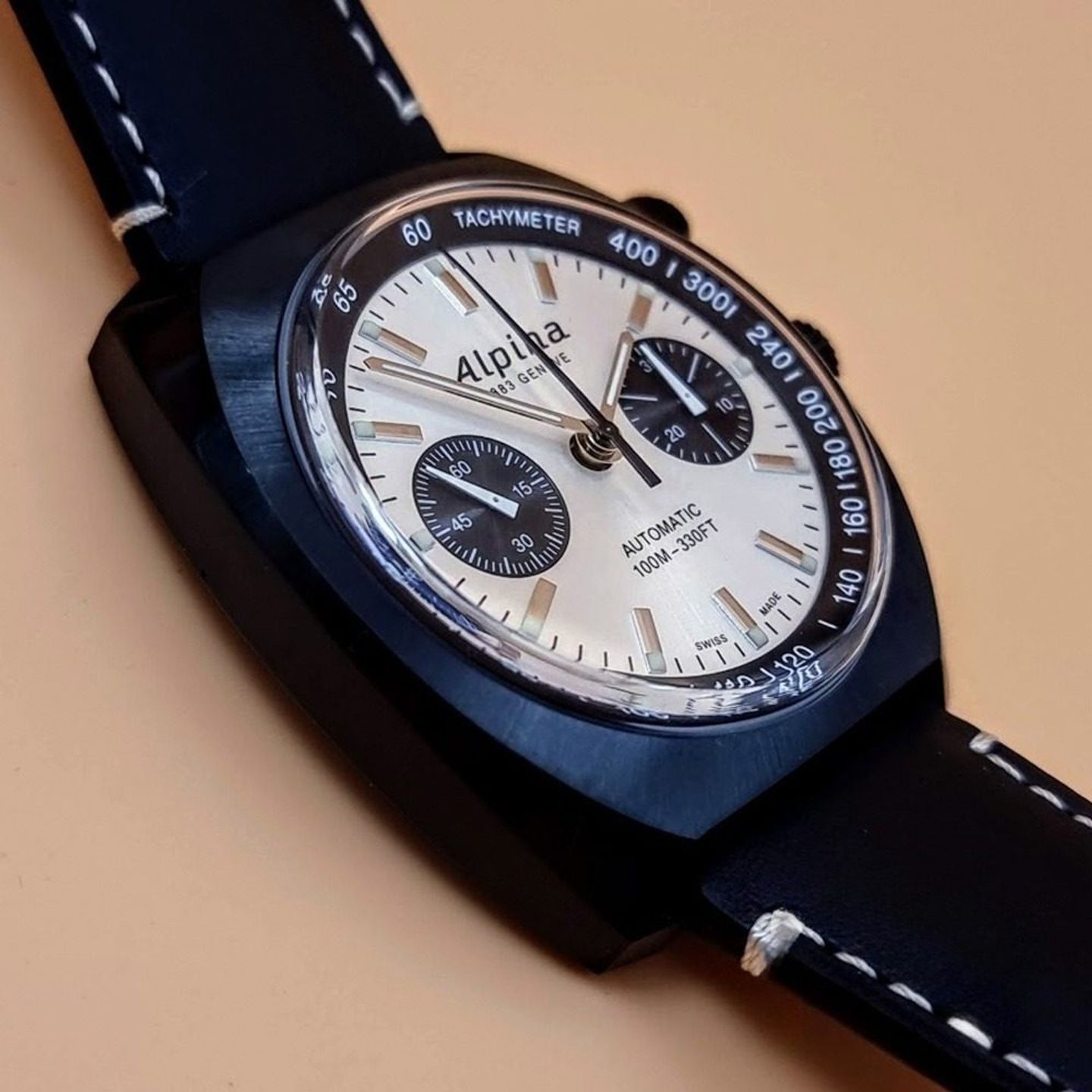 Alpina Startimer AL-727BSB4FBH6 (2025) - Silver dial 42 mm Steel case (3/8)