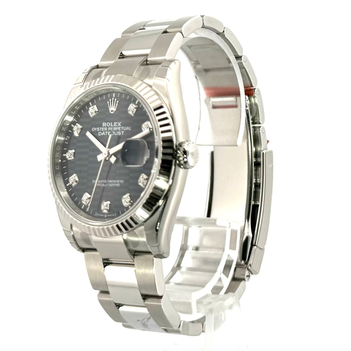 Rolex Datejust 36 126234 (2024) - Blauw wijzerplaat 36mm Staal (2/7)