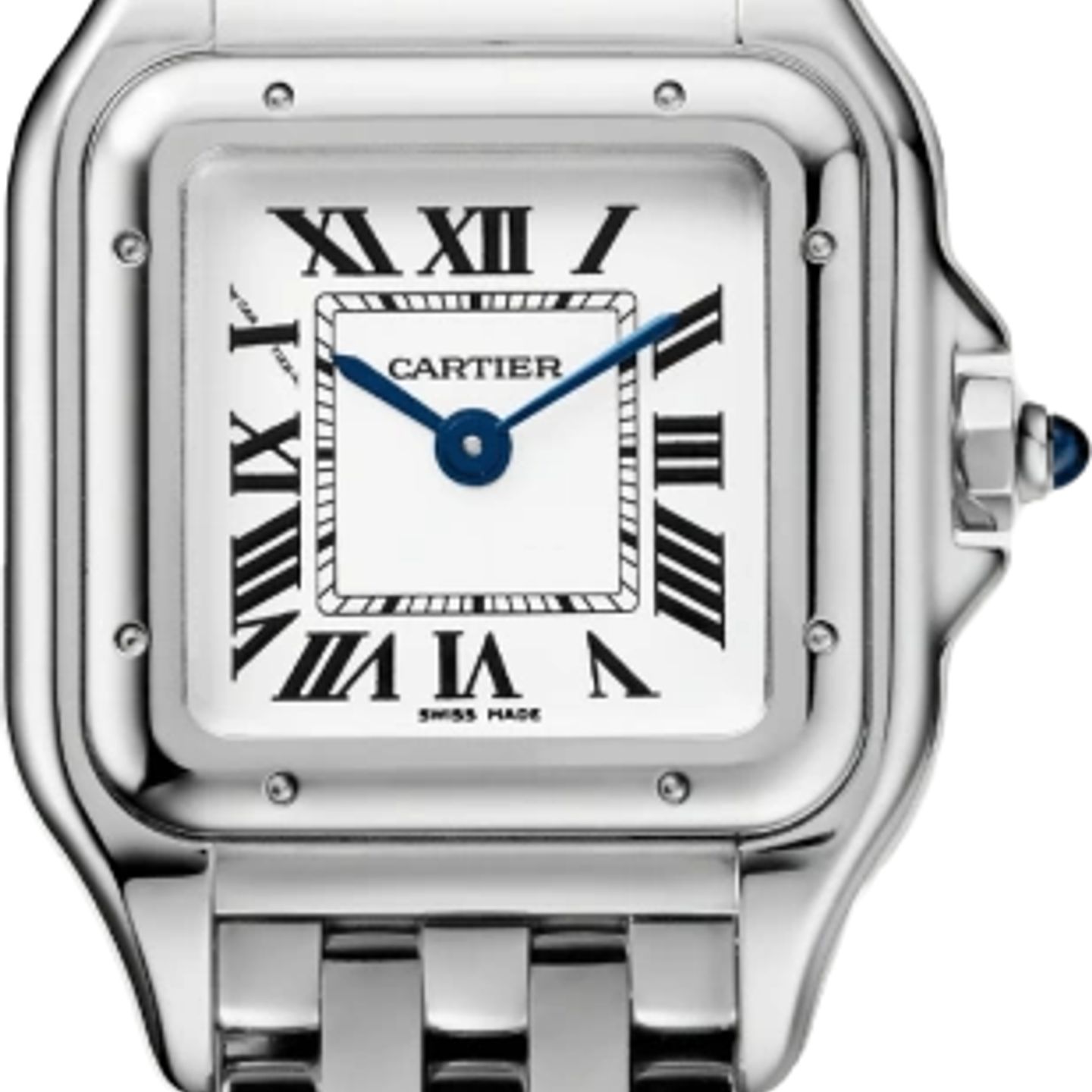 Cartier Panthère WSPN0006 (2024) - Zilver wijzerplaat 22mm Staal (1/8)