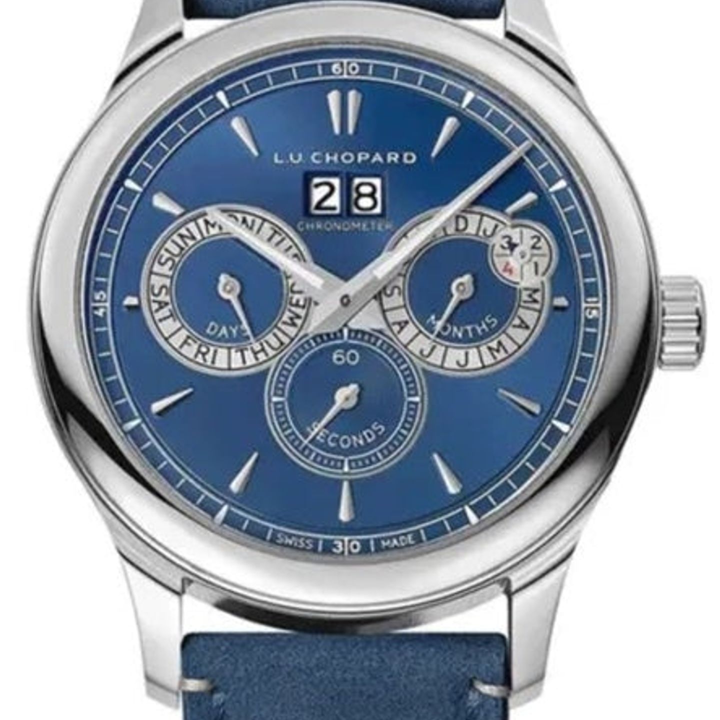 Chopard L.U.C 168561-3003 (2026) - Blue dial 43 mm Steel case (1/1)