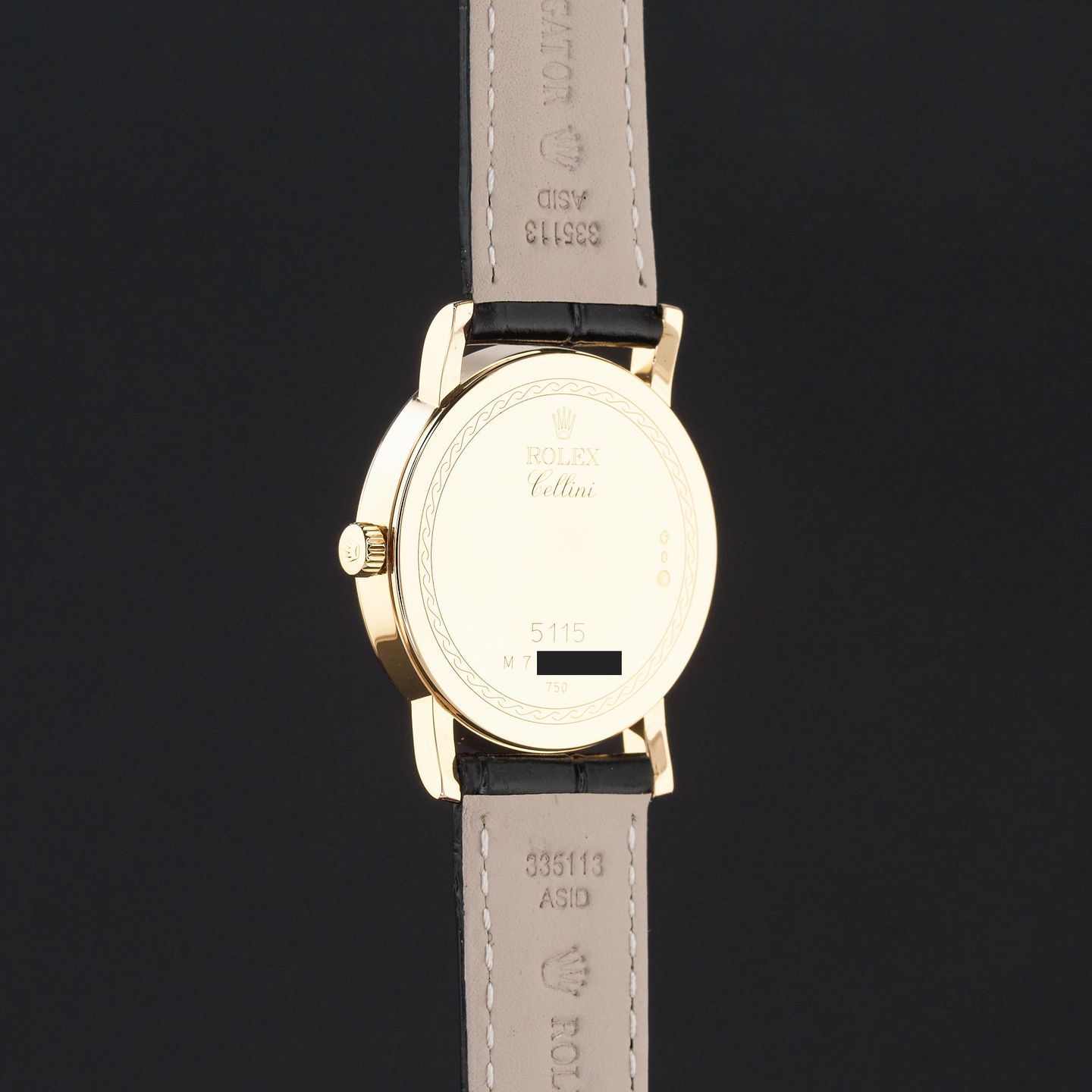 Rolex Cellini Time 5115 (2008) - 32mm Geelgoud (7/8)