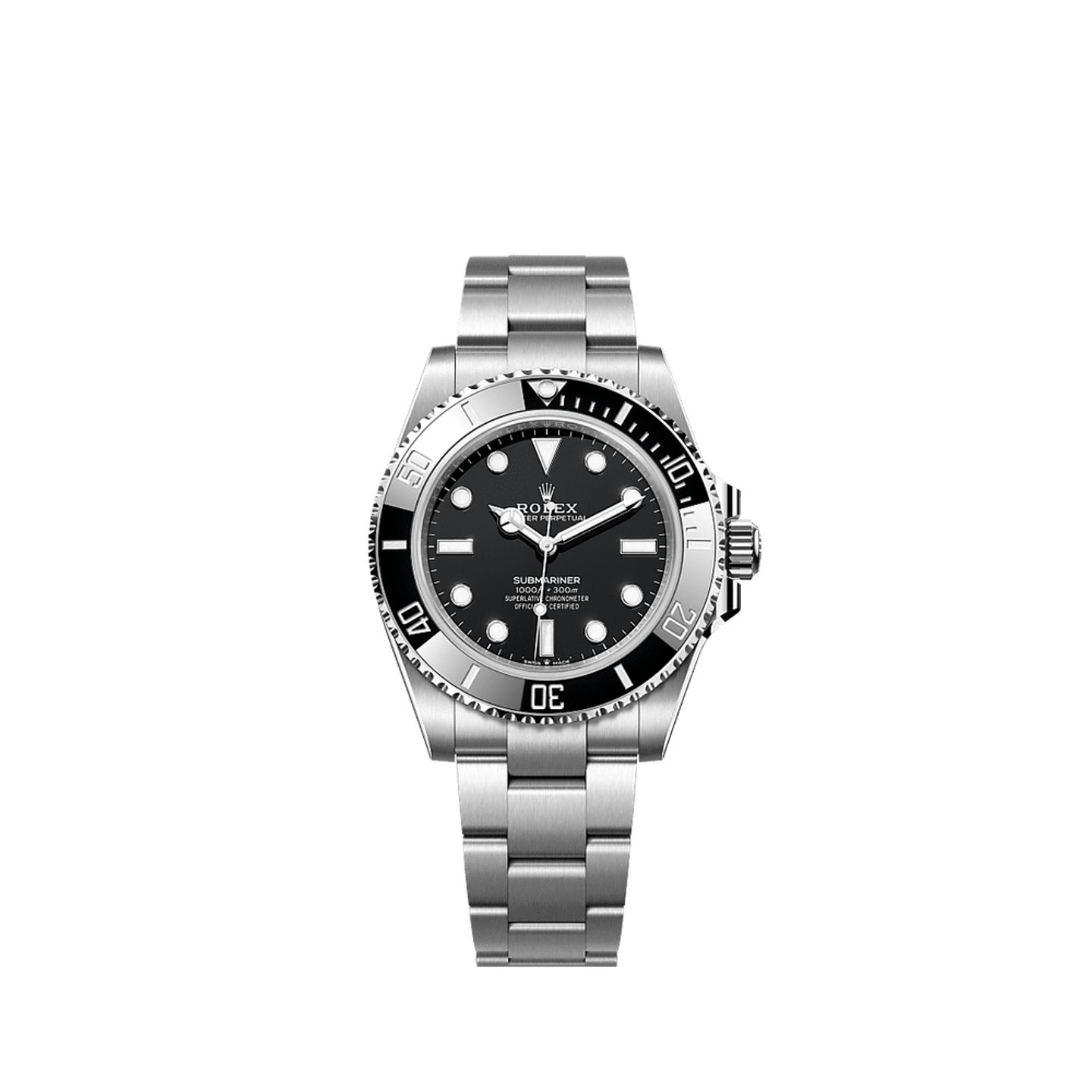 Rolex Submariner No Date 124060 (2025) - Black dial 41 mm Steel case (1/5)