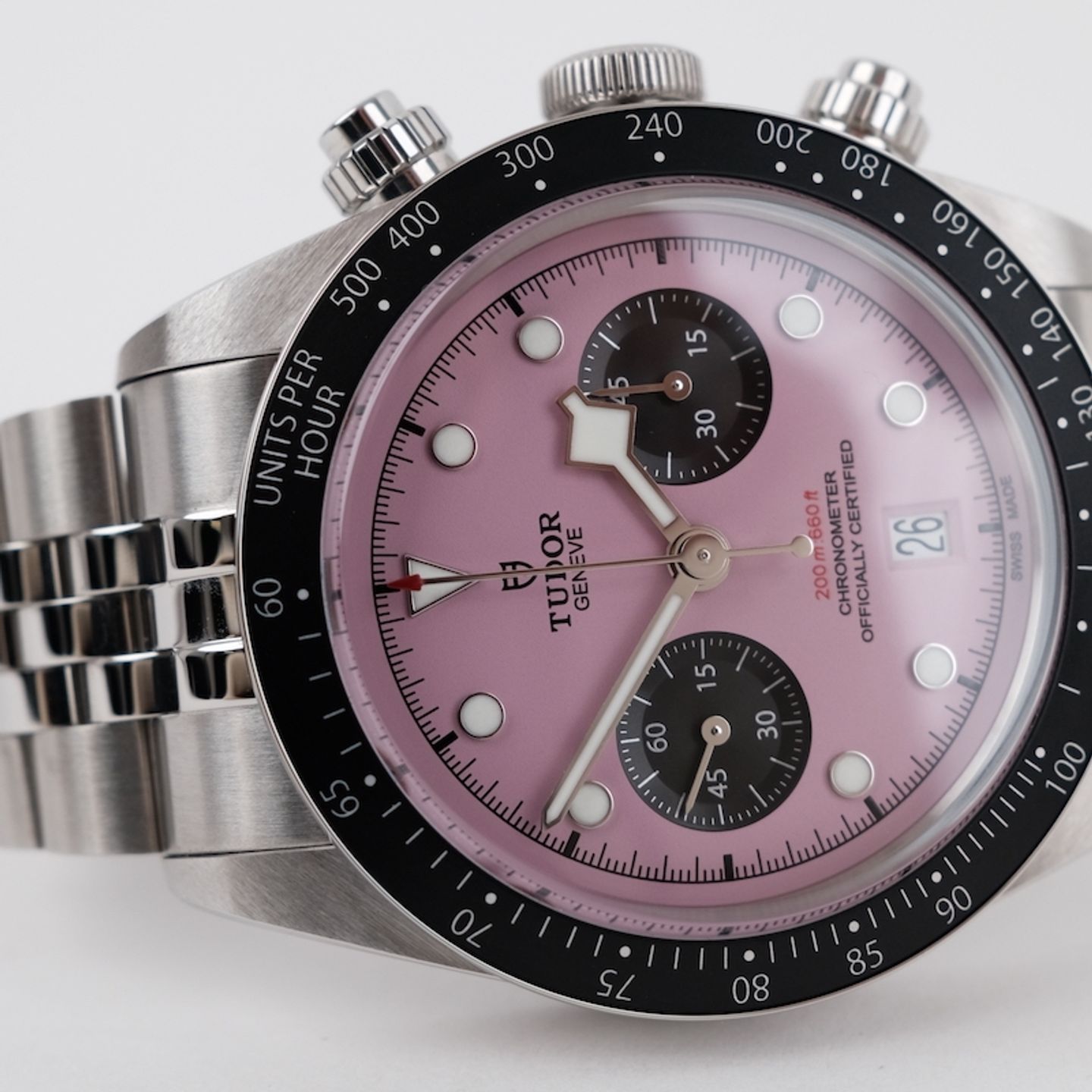Tudor Black Bay Chrono 79360N (2024) - Pink dial 41 mm Steel case (5/8)