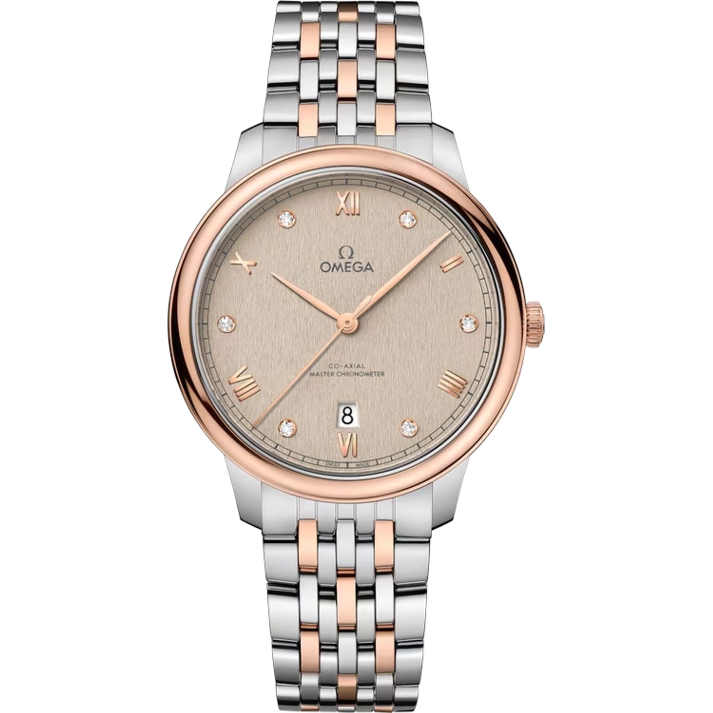 Omega De Ville 434.20.40.20.59.001 (2025) - Beige dial 40 mm Gold/Steel case (1/1)