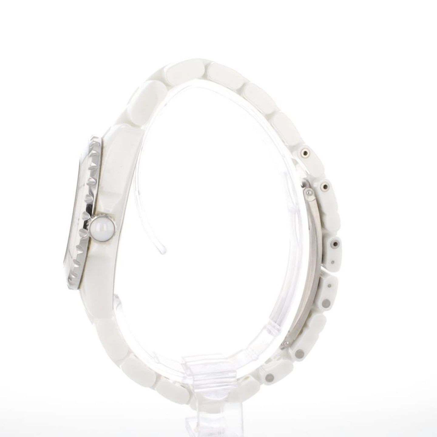 Chanel J12 H1628 (Onbekend (willekeurig serienummer)) - Wit wijzerplaat 33mm Keramiek (3/4)
