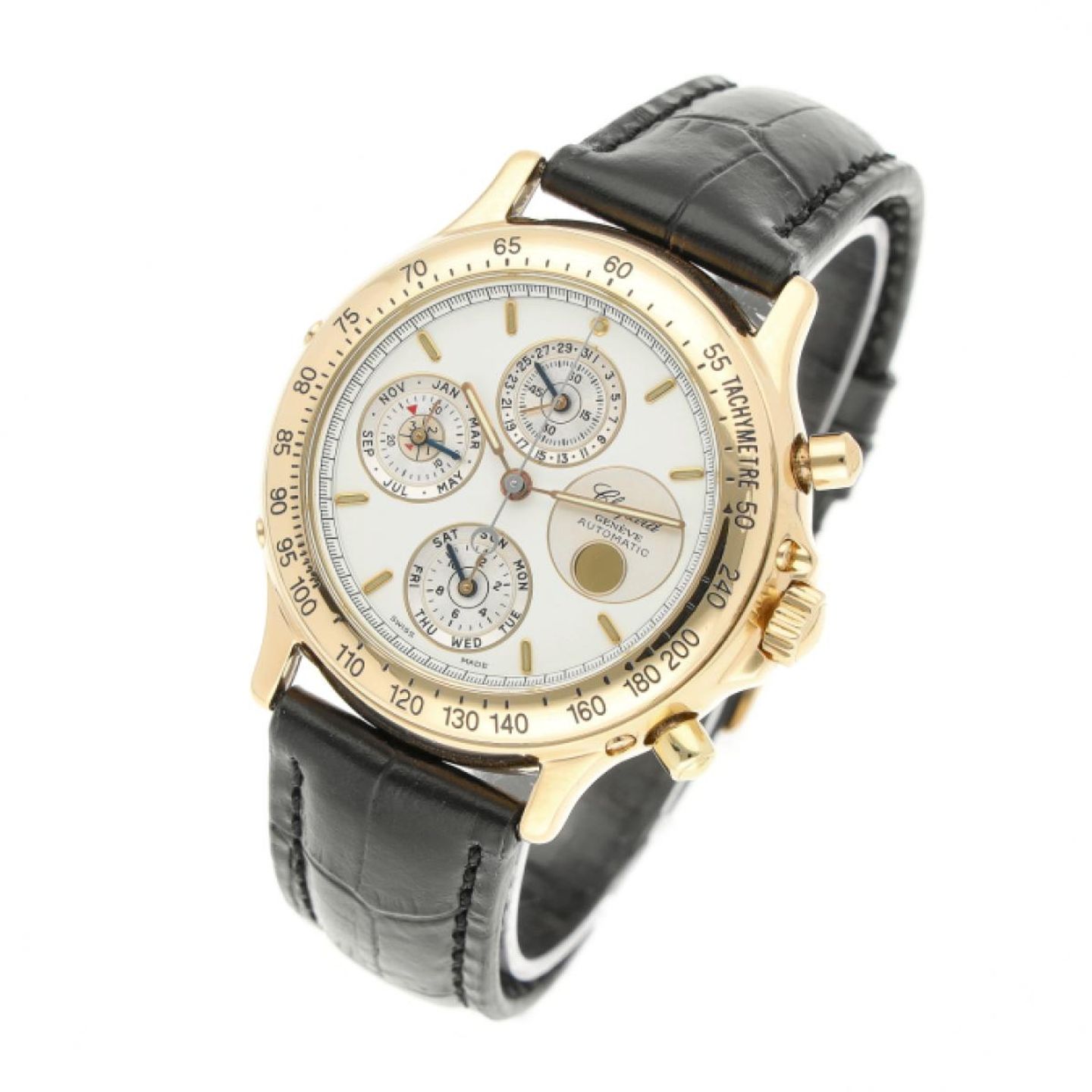 Chopard Classic 36/1208 (2016) - Wit wijzerplaat 40mm Geelgoud (2/7)