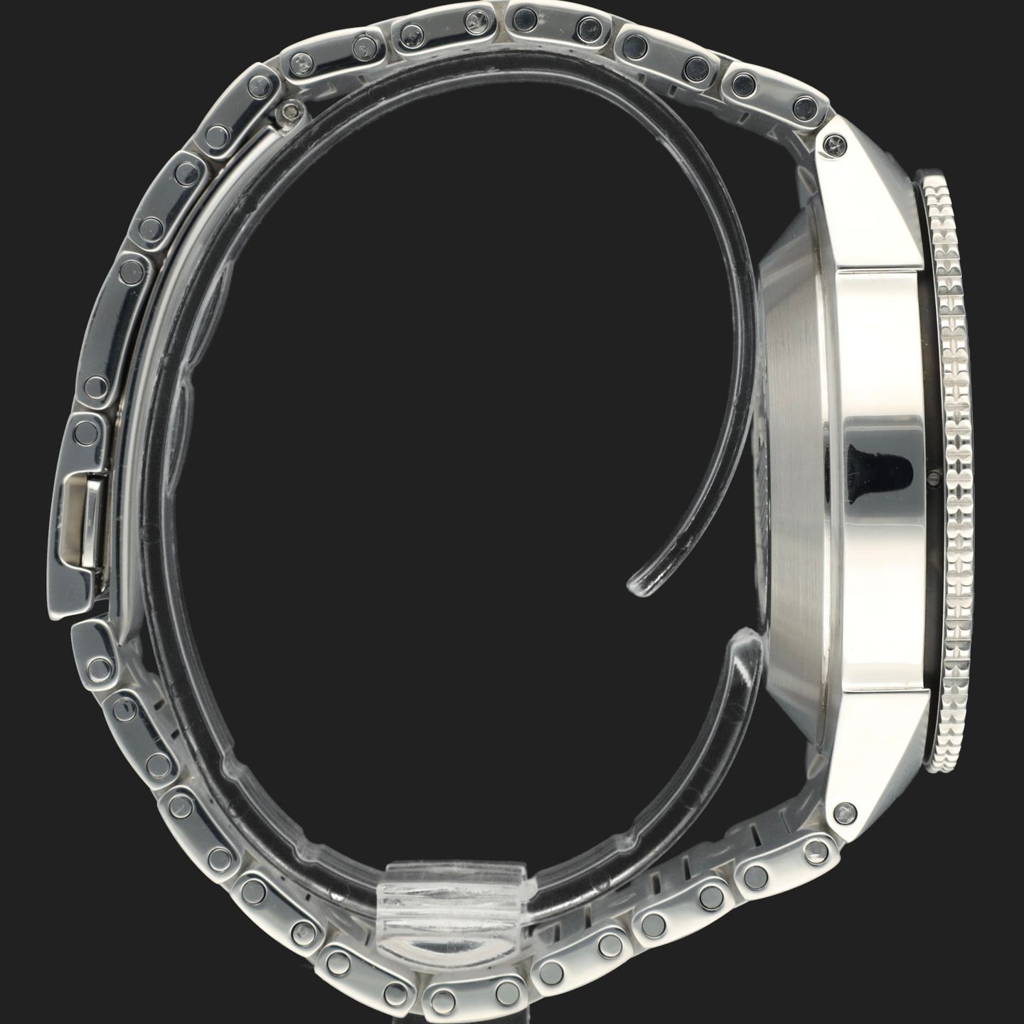 IWC GST IW353602 (2000) - Black dial 42 mm Steel case (5/8)