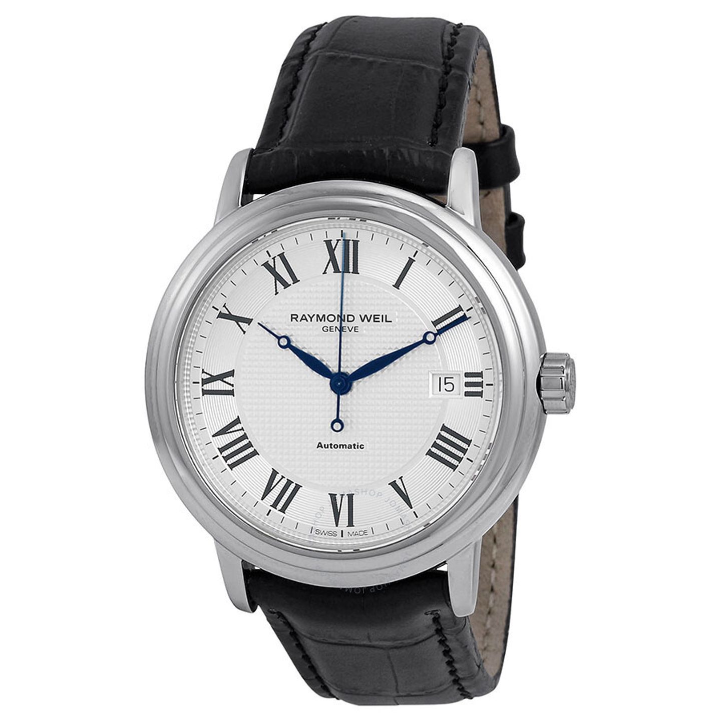 Raymond Weil Maestro 2837 STC 00659 (2024) - Wit wijzerplaat 40mm Staal (2/2)