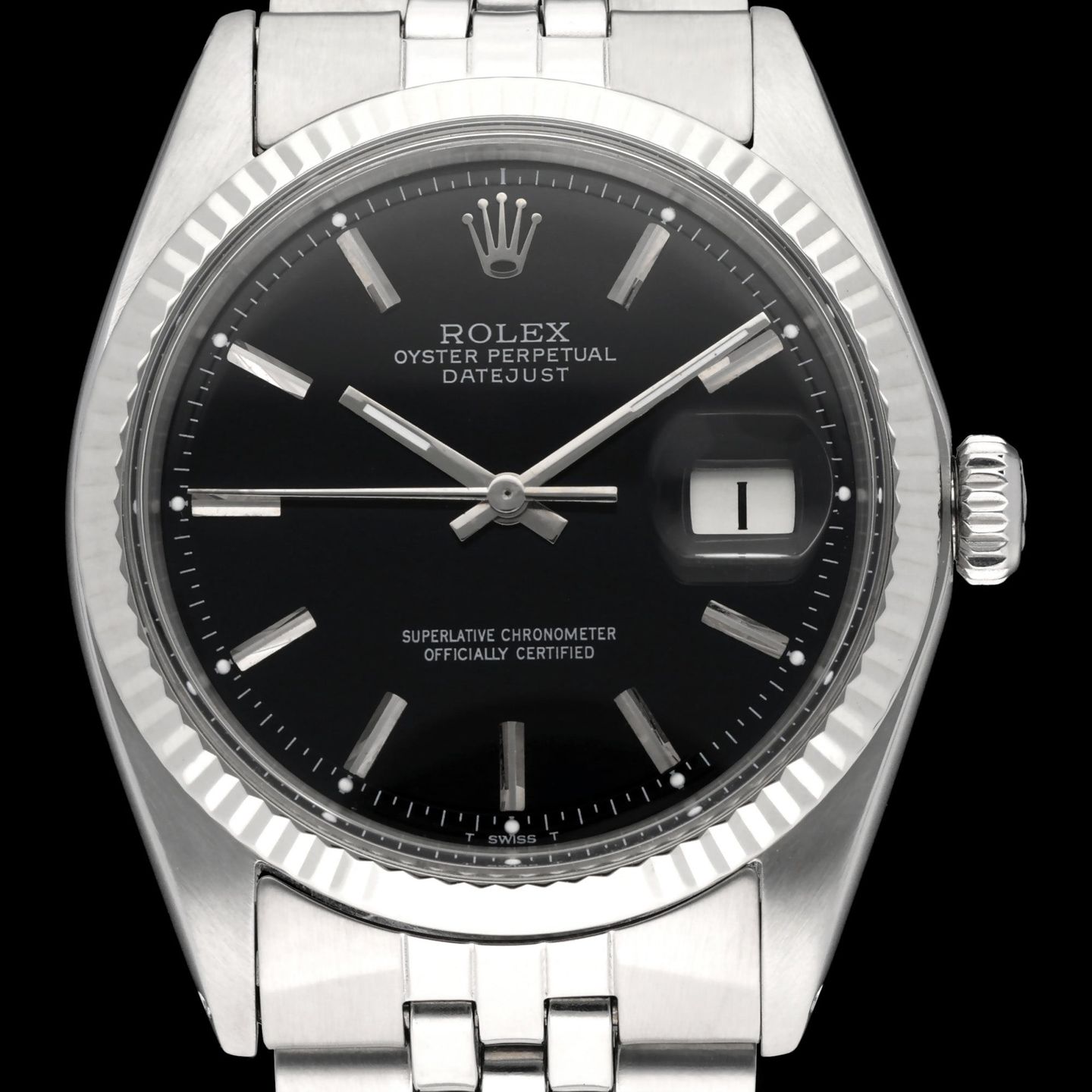 Rolex Datejust 1601 (1972) - 36 mm Steel case (1/8)