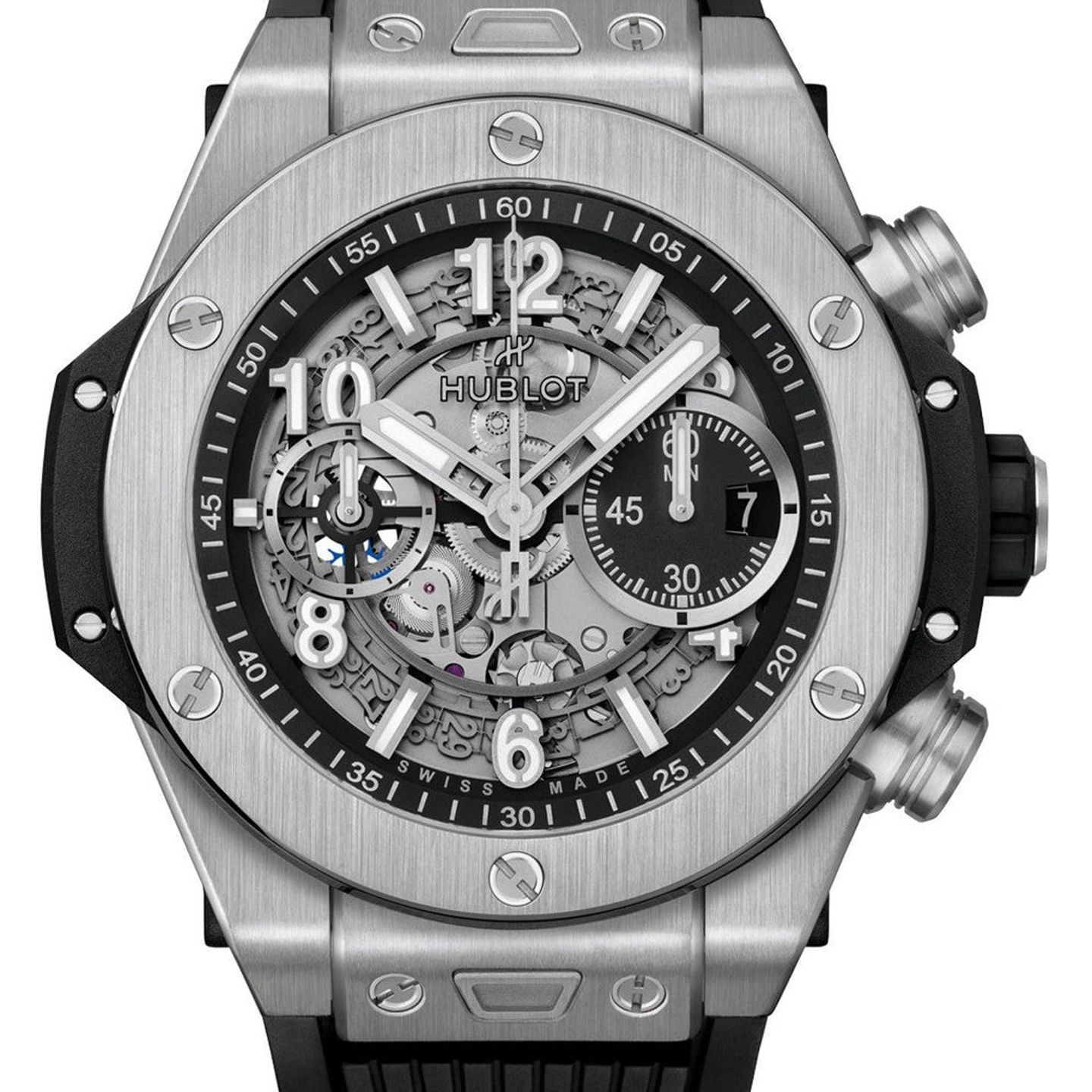 Hublot Big Bang Unico 421.NX.1170.RX (2025) - Transparent dial 44 mm Titanium case (1/1)