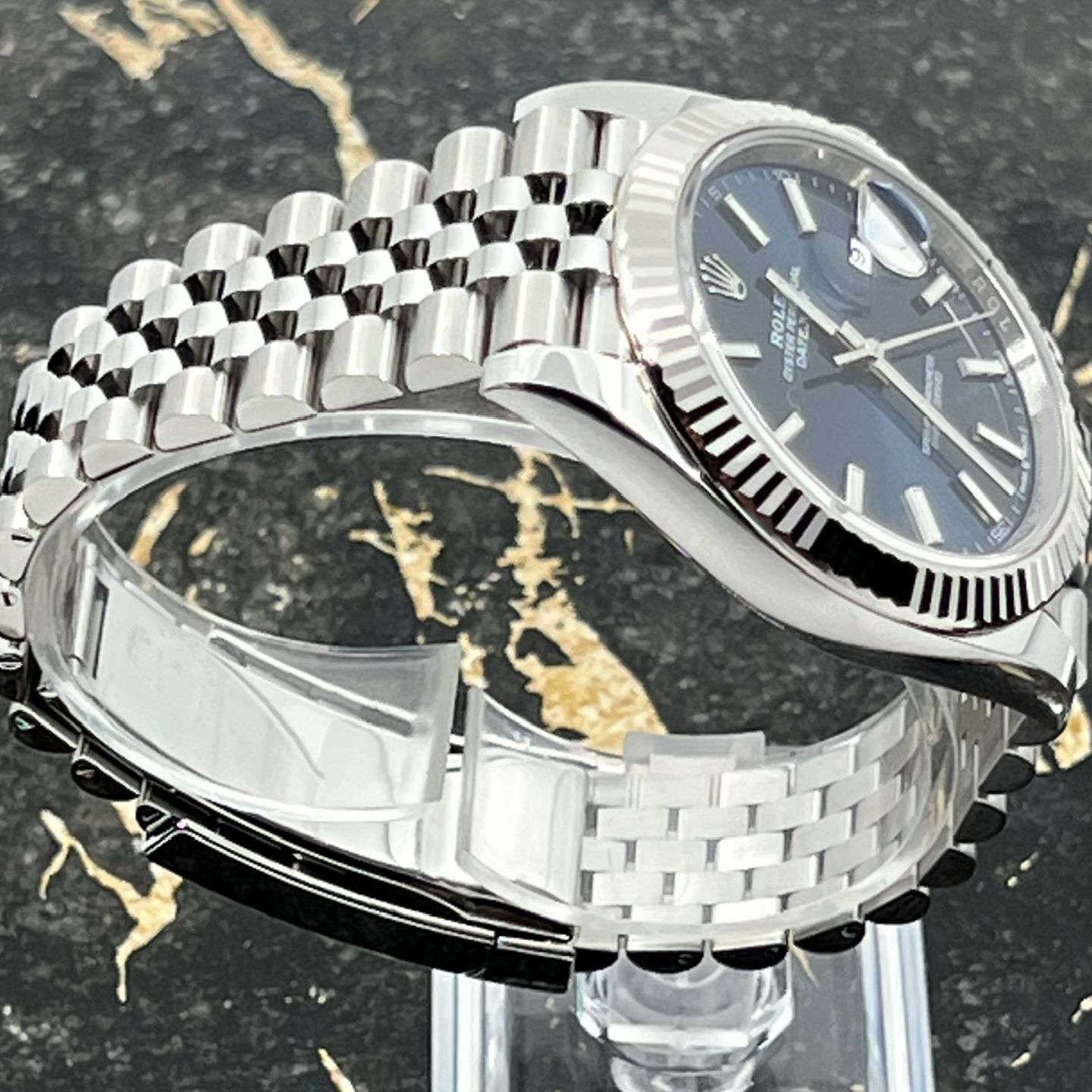 Rolex Datejust 41 126334 (2025) - Blauw wijzerplaat 41mm Staal (7/8)